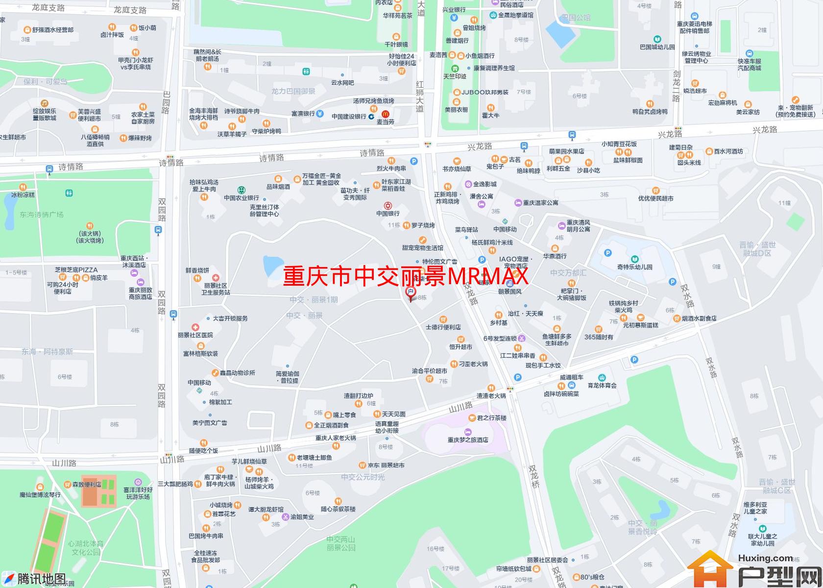 中交丽景MRMAX小区 - 户型网