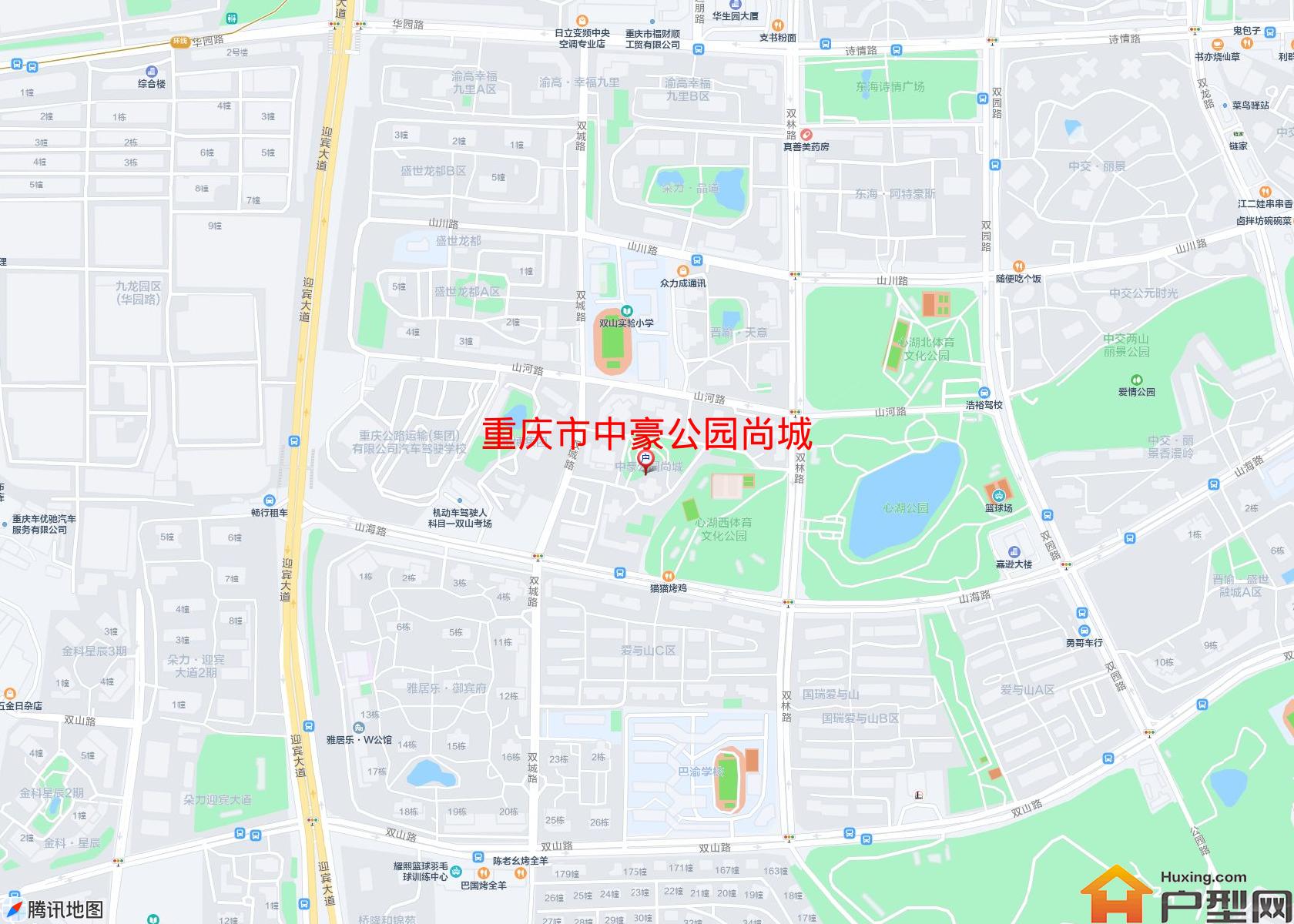 中豪公园尚城小区 - 户型网