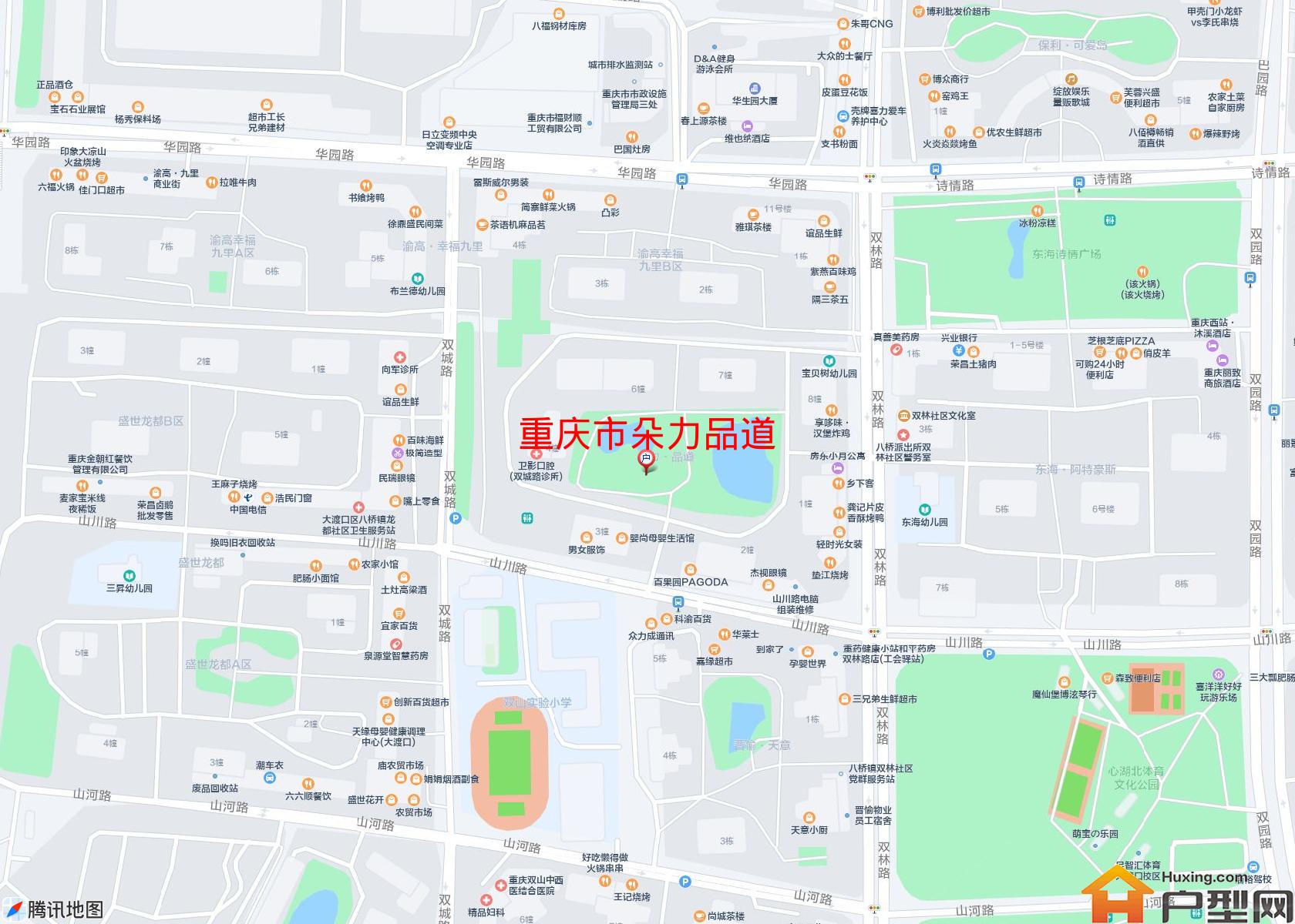 朵力品道小区 - 户型网