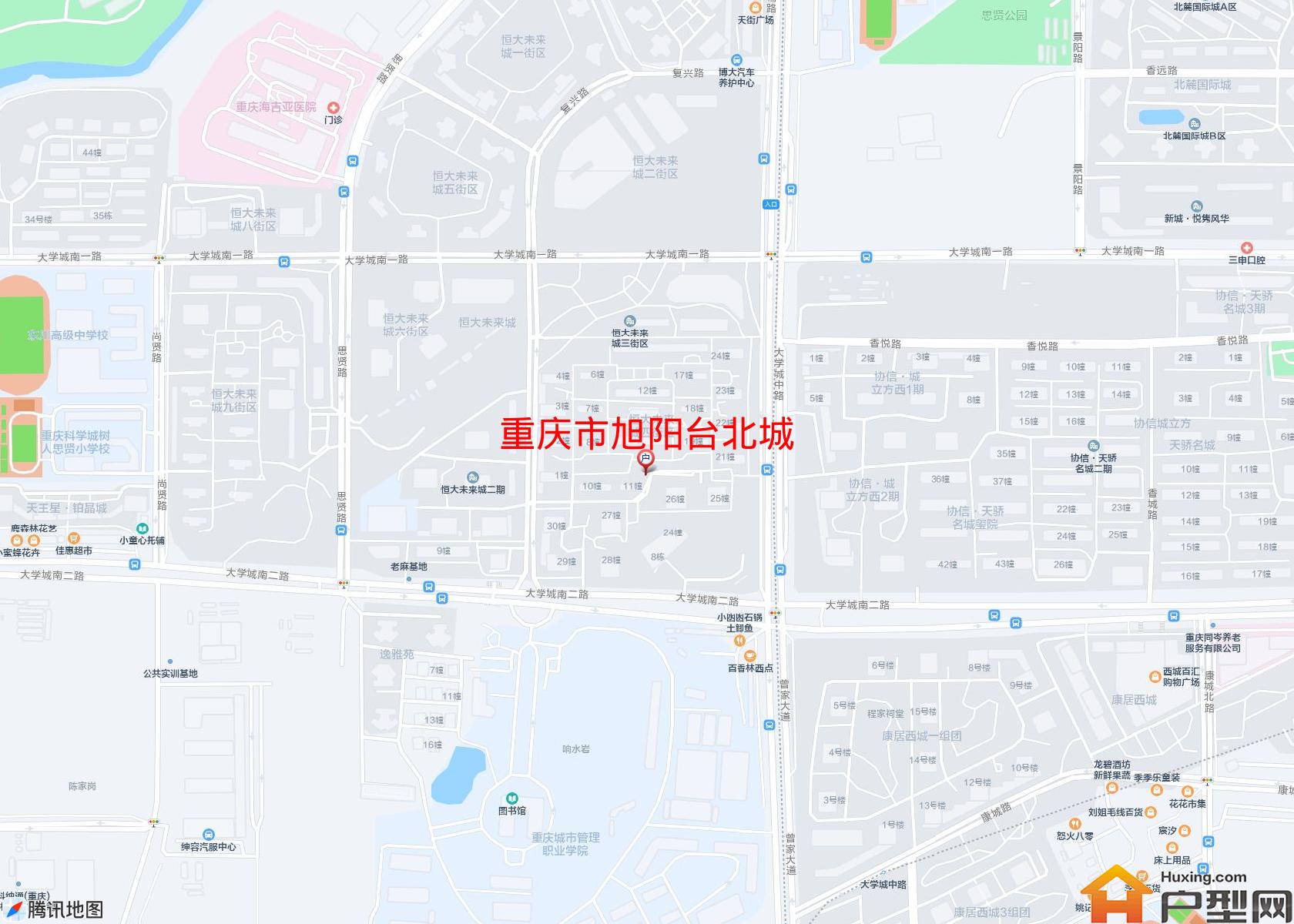 旭阳台北城小区 - 户型网