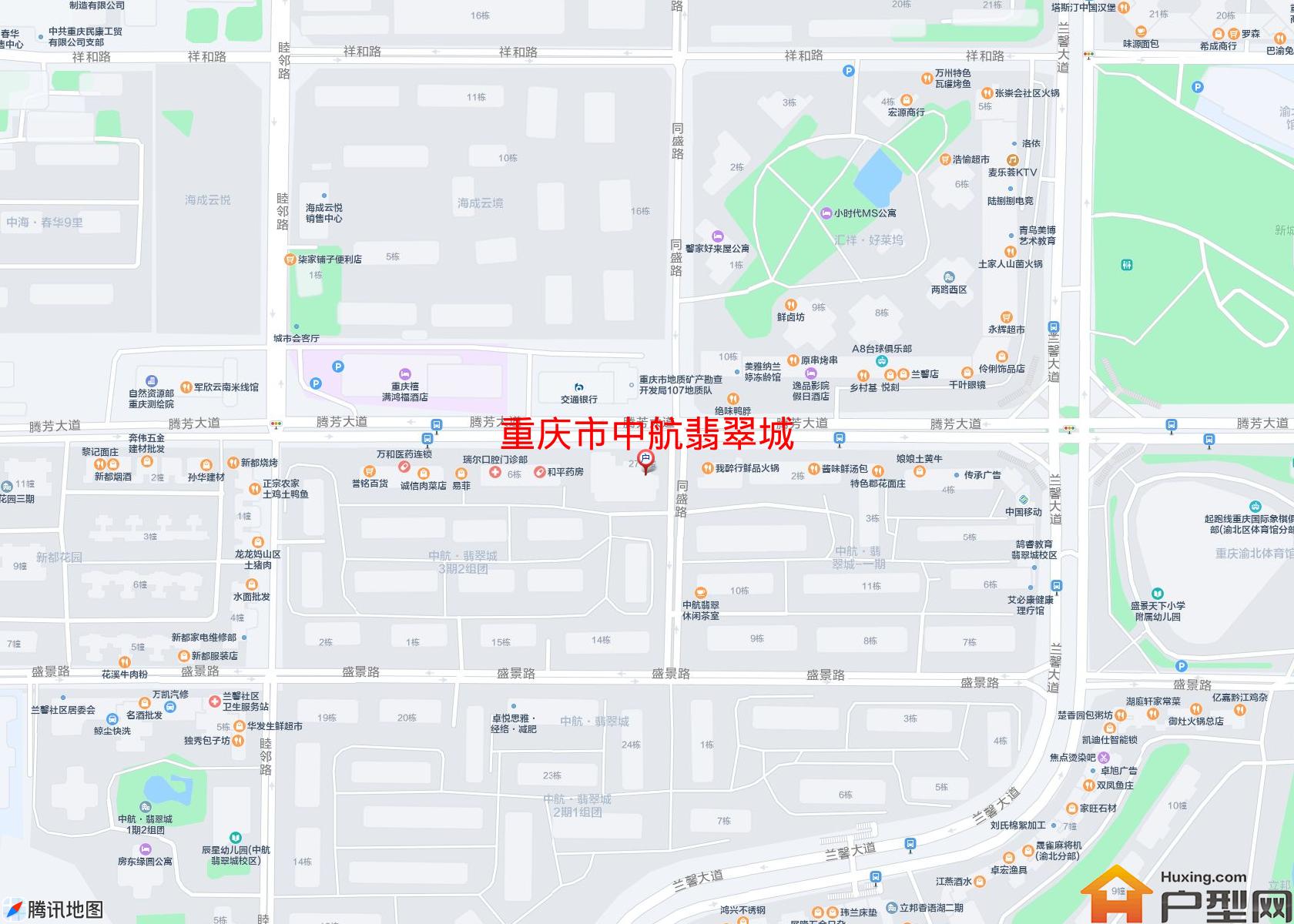 中航翡翠城小区 - 户型网