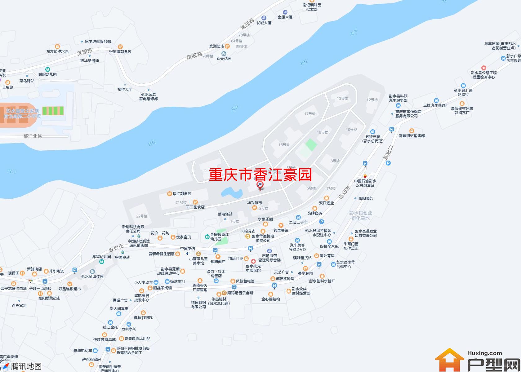 香江豪园小区 - 户型网