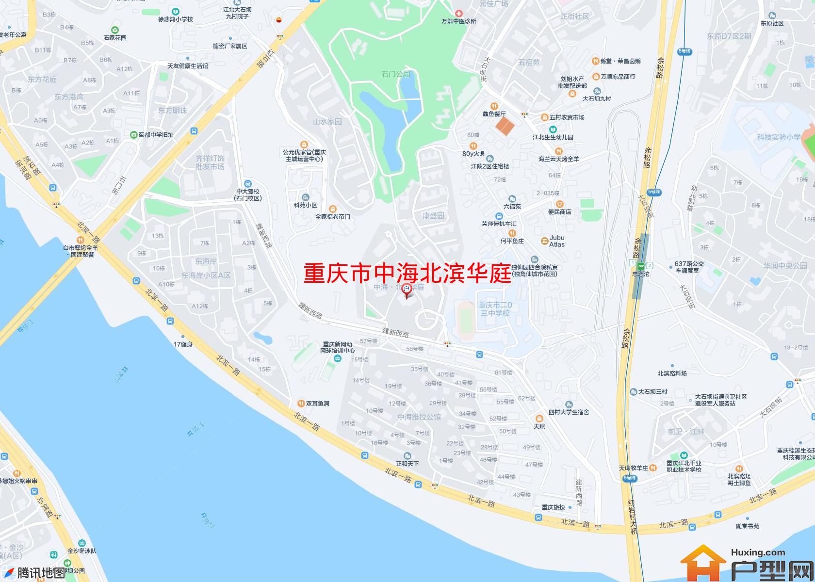 中海北滨华庭小区 - 户型网