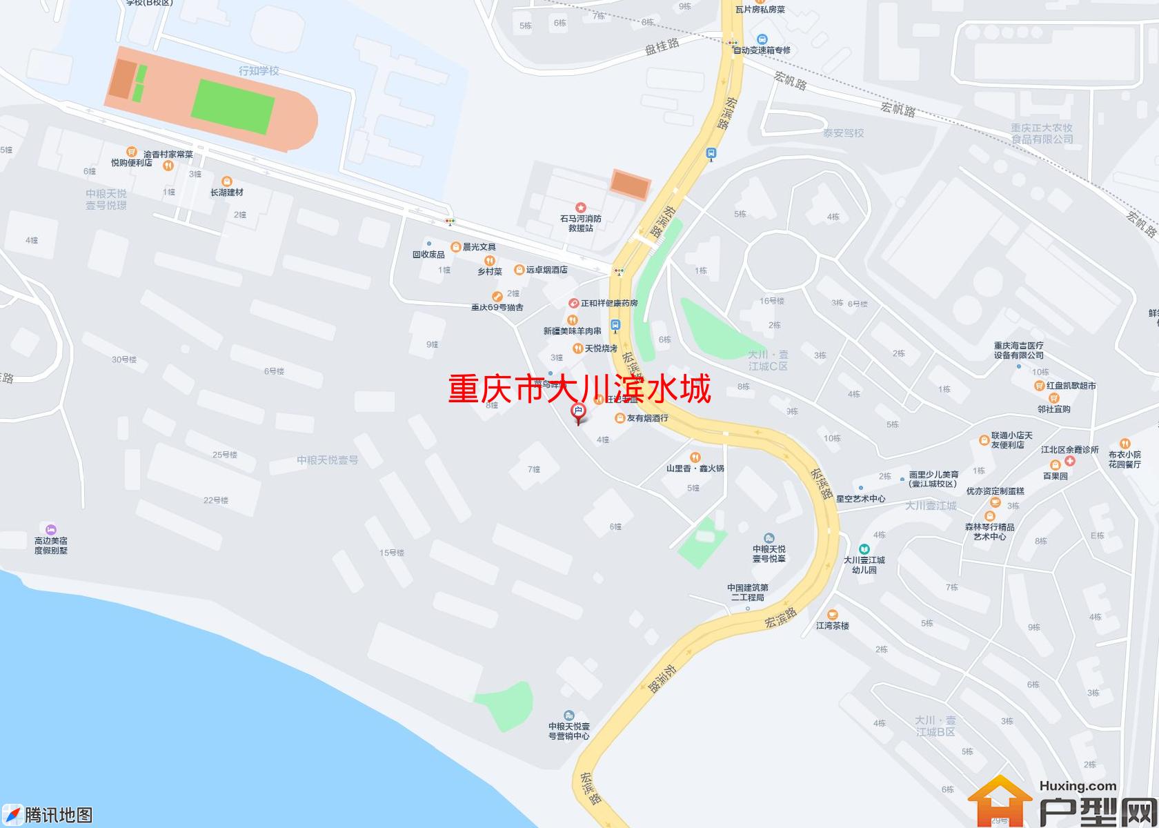 大川滨水城小区 - 户型网