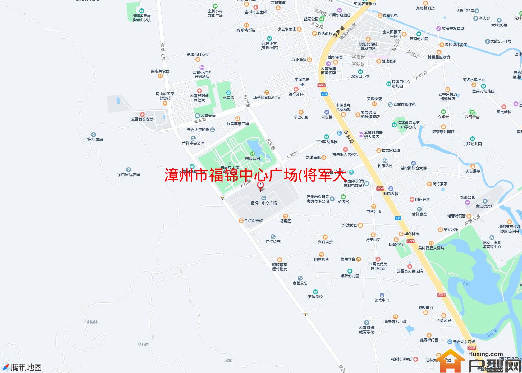 福锦中心广场(将军大道)小区 - 户型网