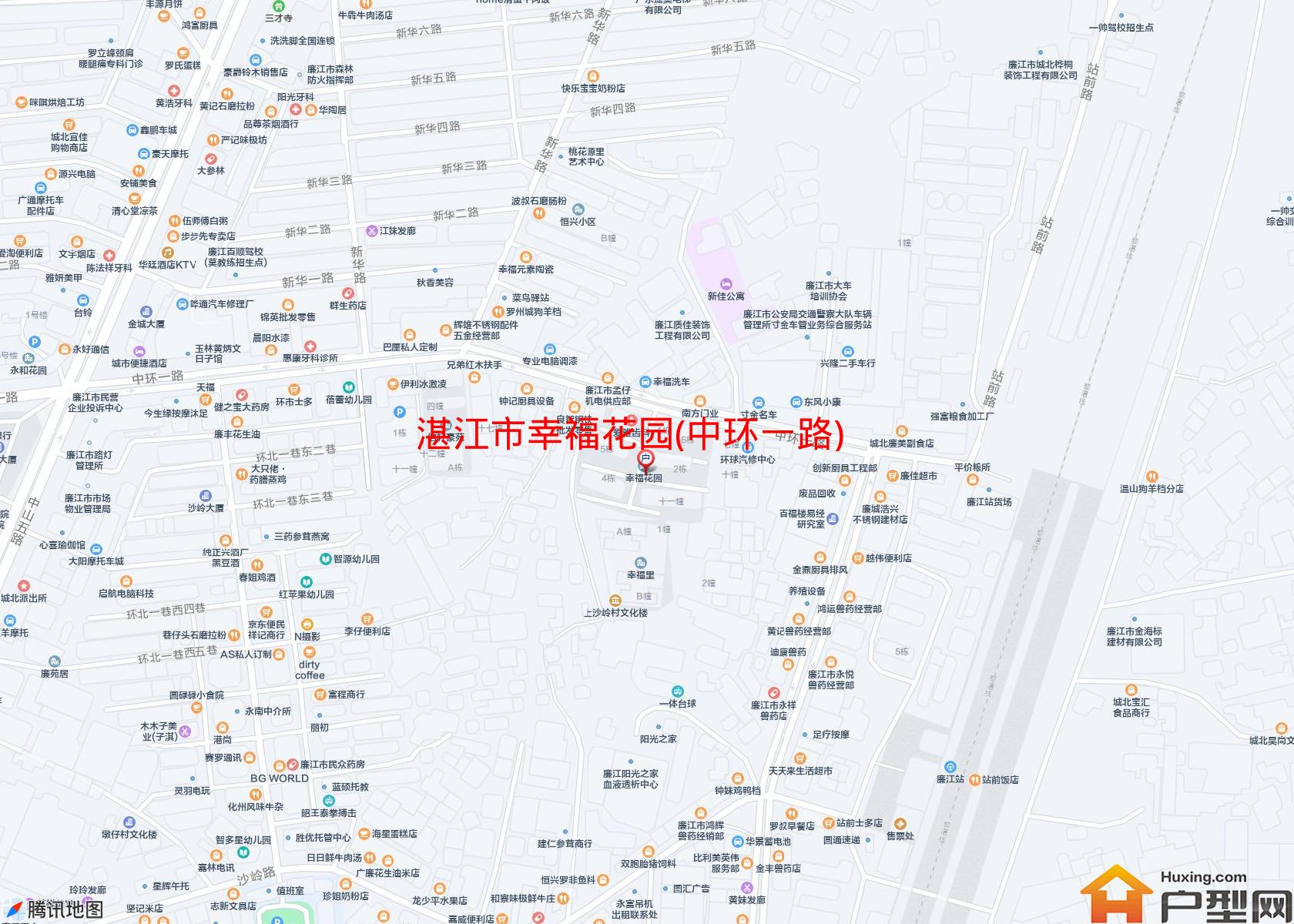 幸福花园(中环一路)小区 - 户型网