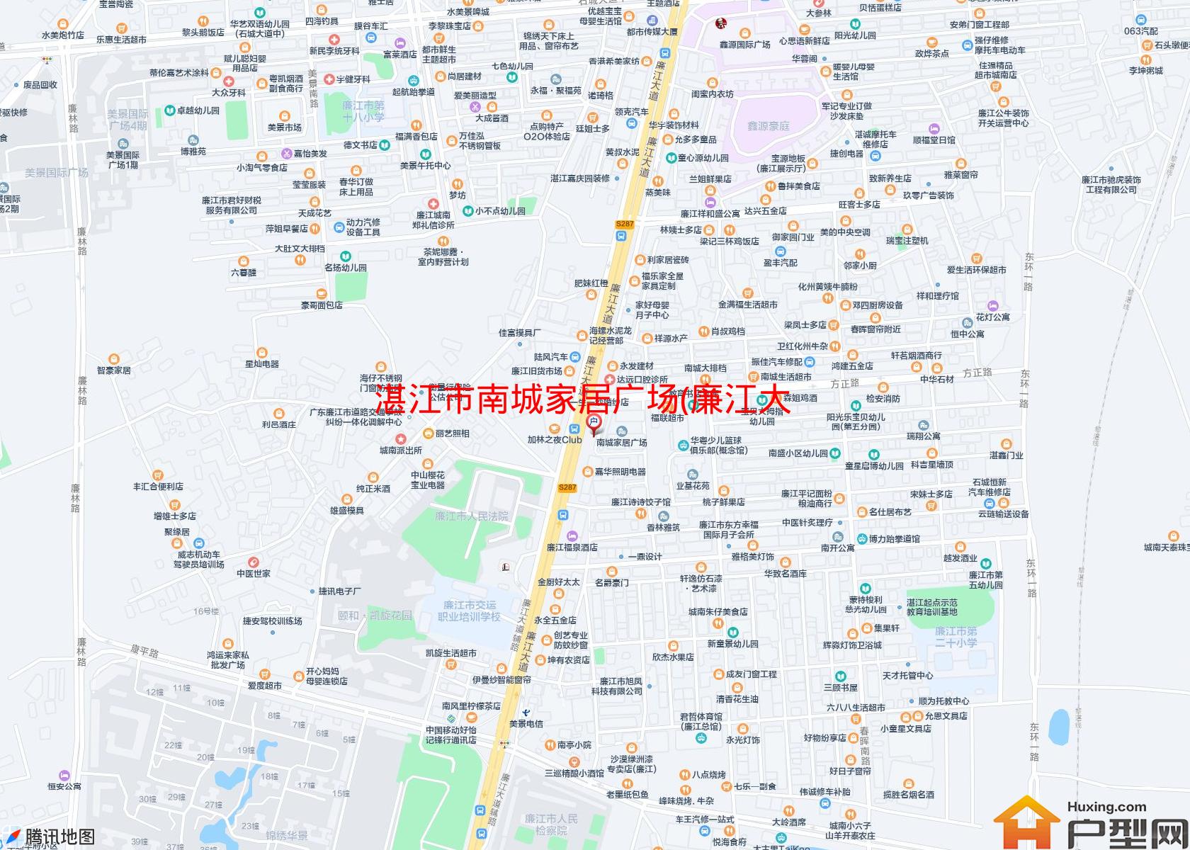 南城家居广场(廉江大道南291号)小区 - 户型网