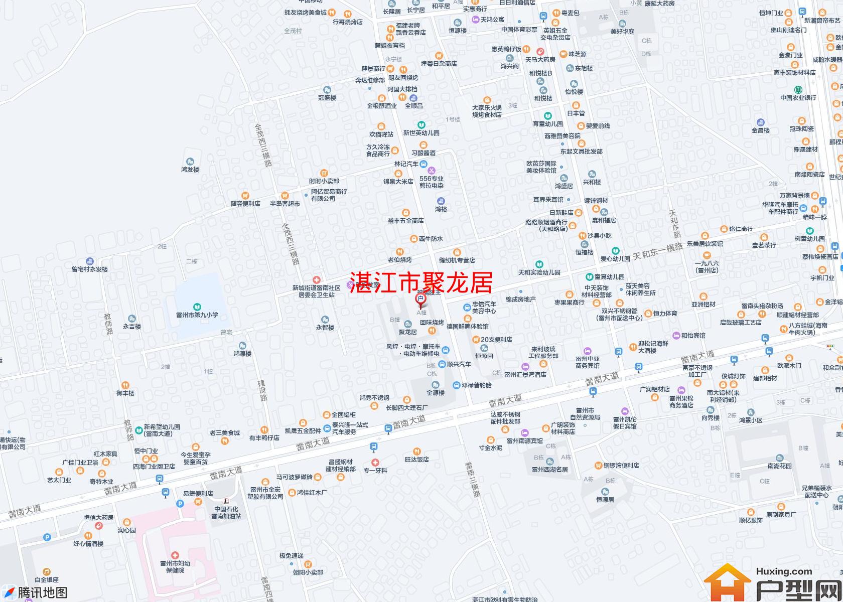 聚龙居小区 - 户型网