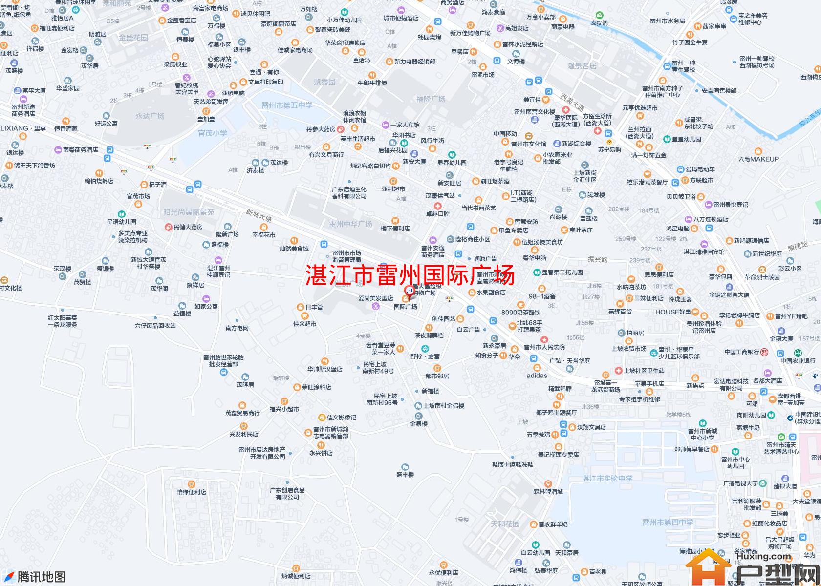 雷州国际广场小区 - 户型网