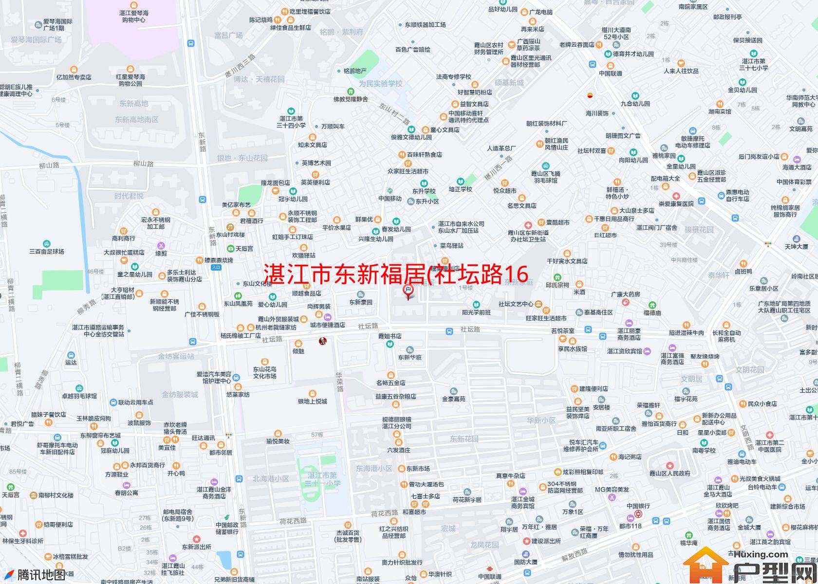 东新福居(社坛路16号)小区 - 户型网