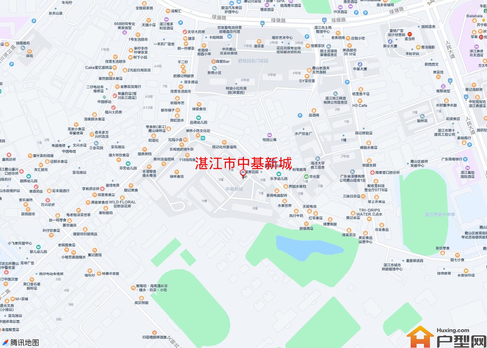 中基新城小区 - 户型网