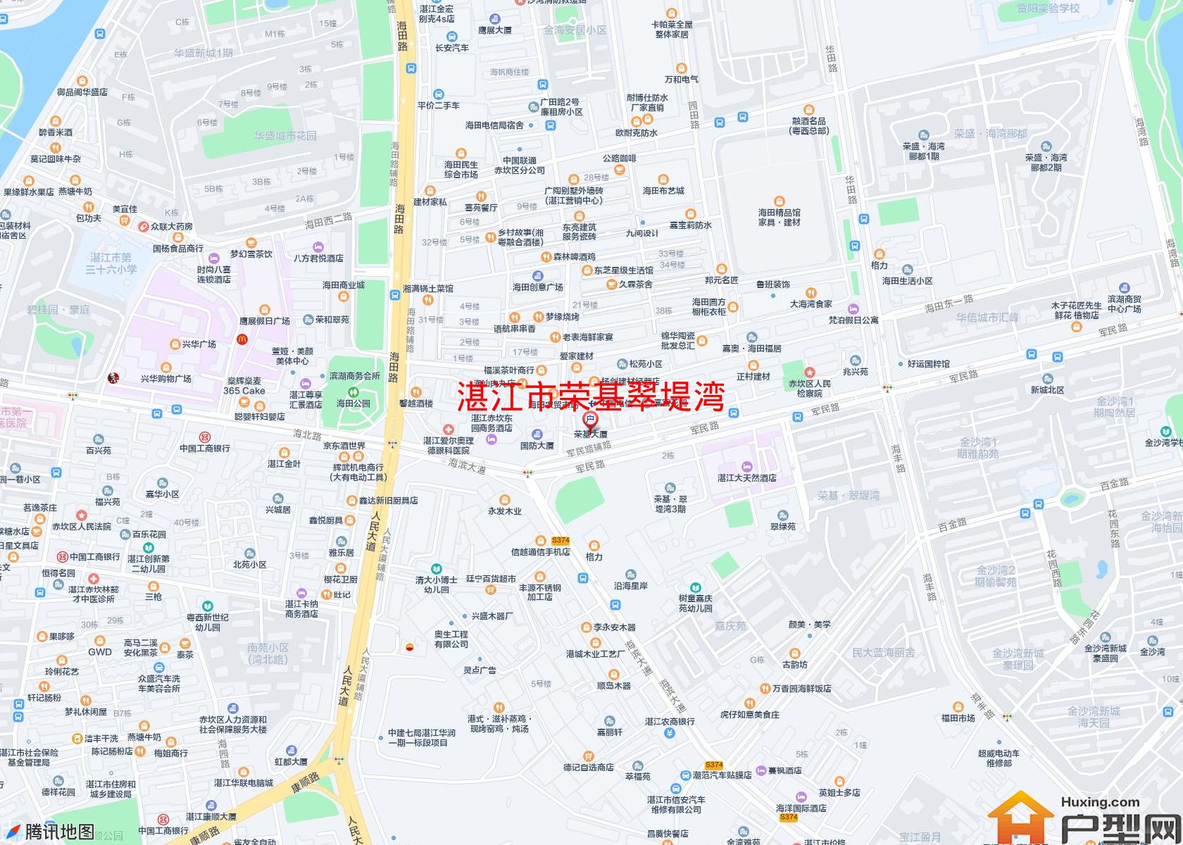 荣基翠堤湾小区 - 户型网