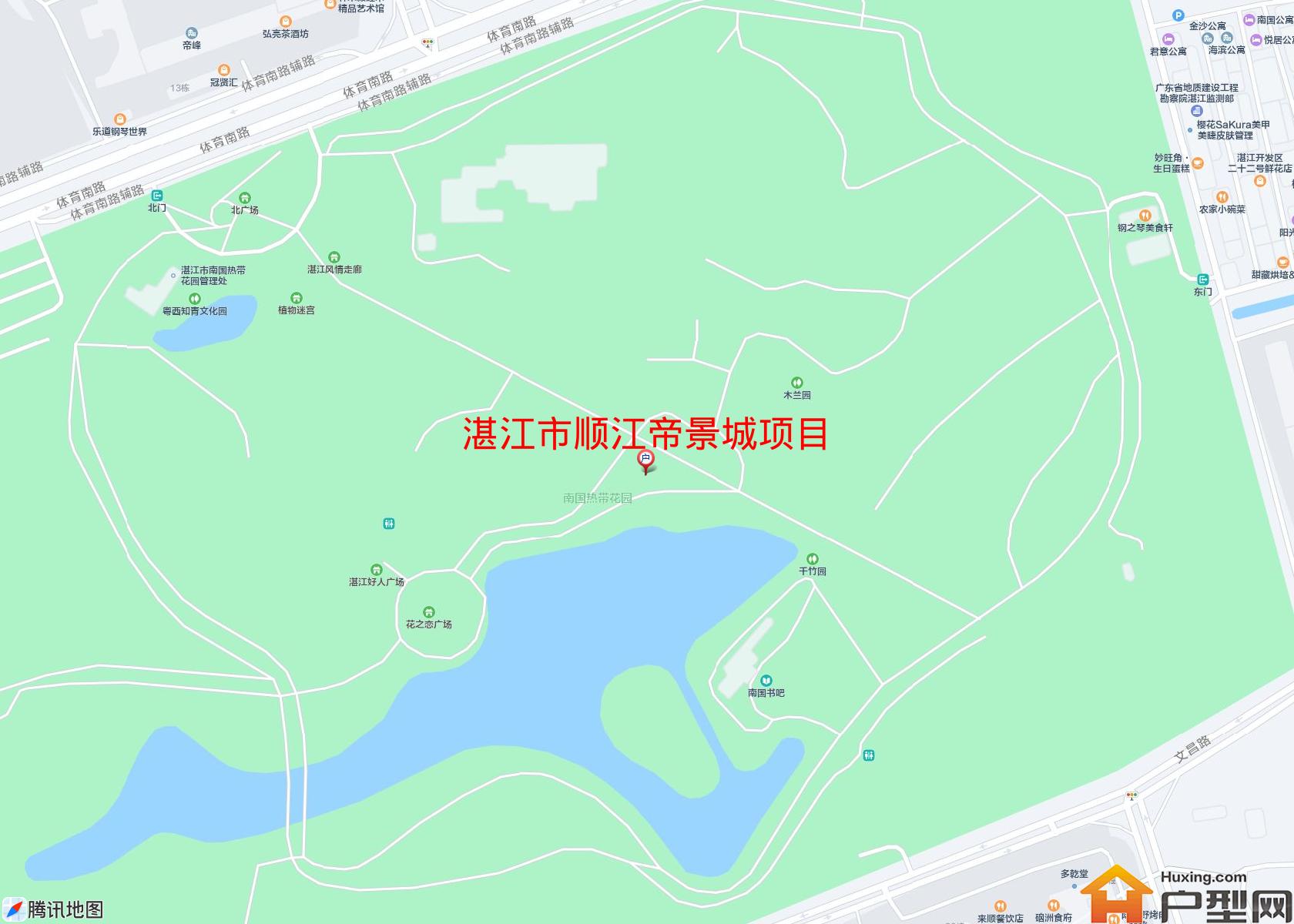 顺江帝景城项目小区 - 户型网