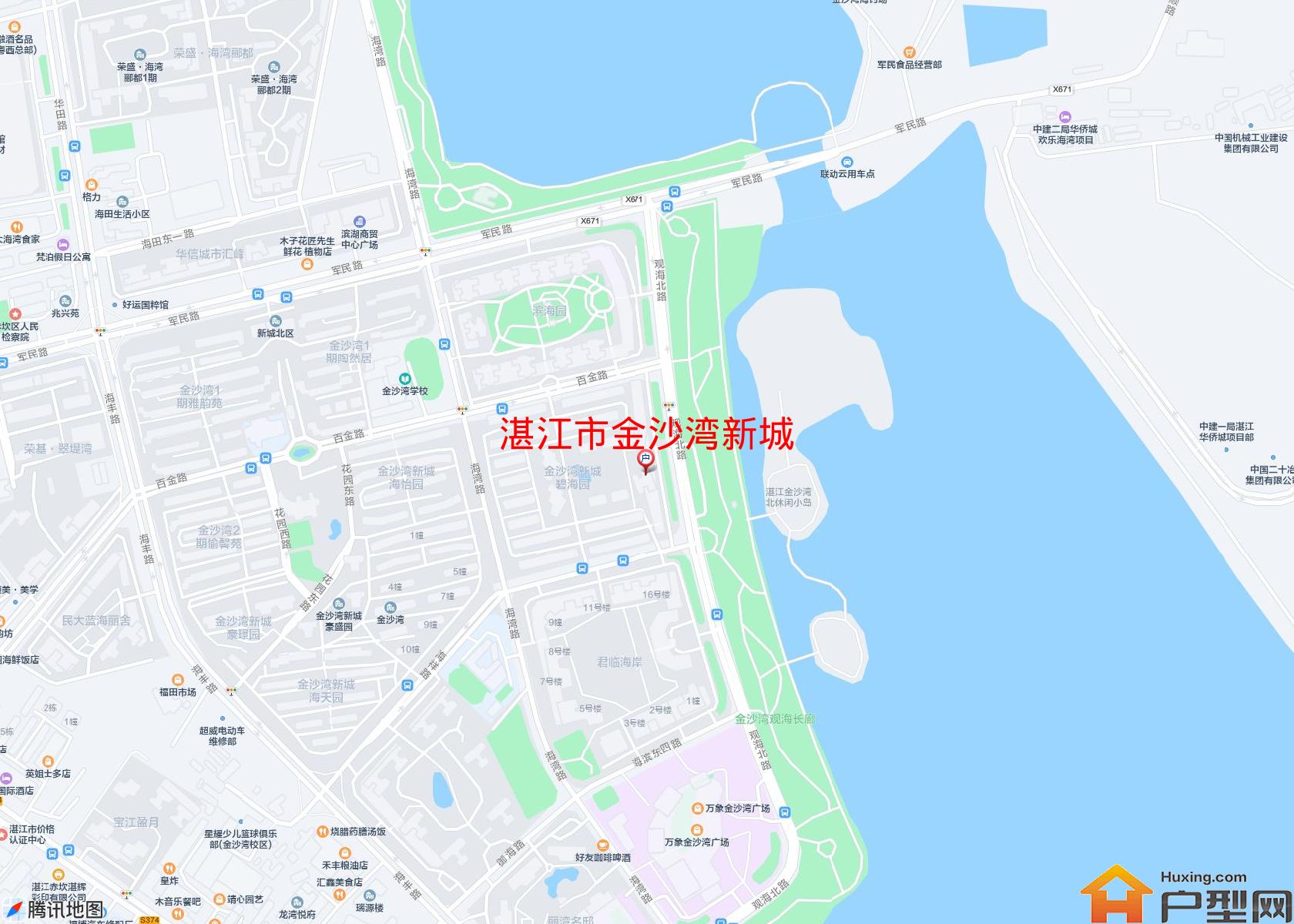 金沙湾新城小区 - 户型网