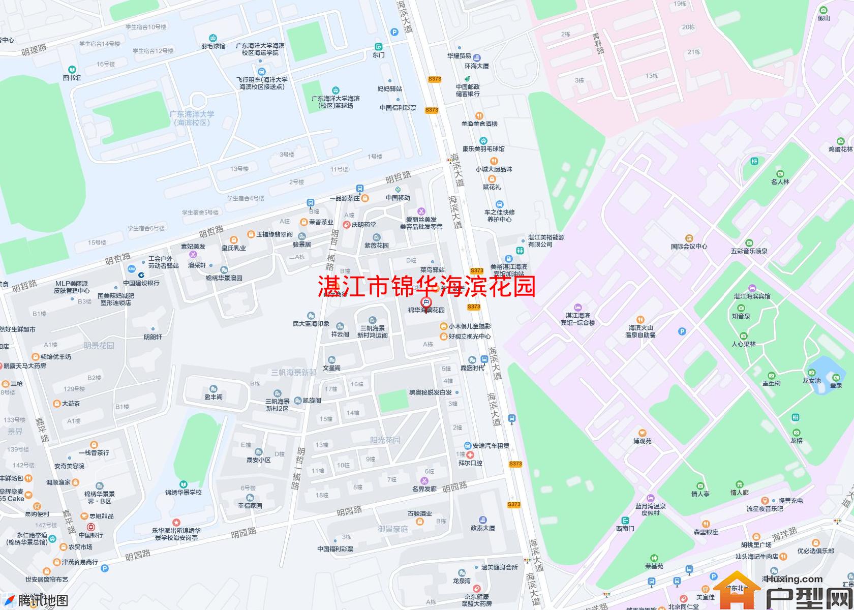 锦华海滨花园小区 - 户型网