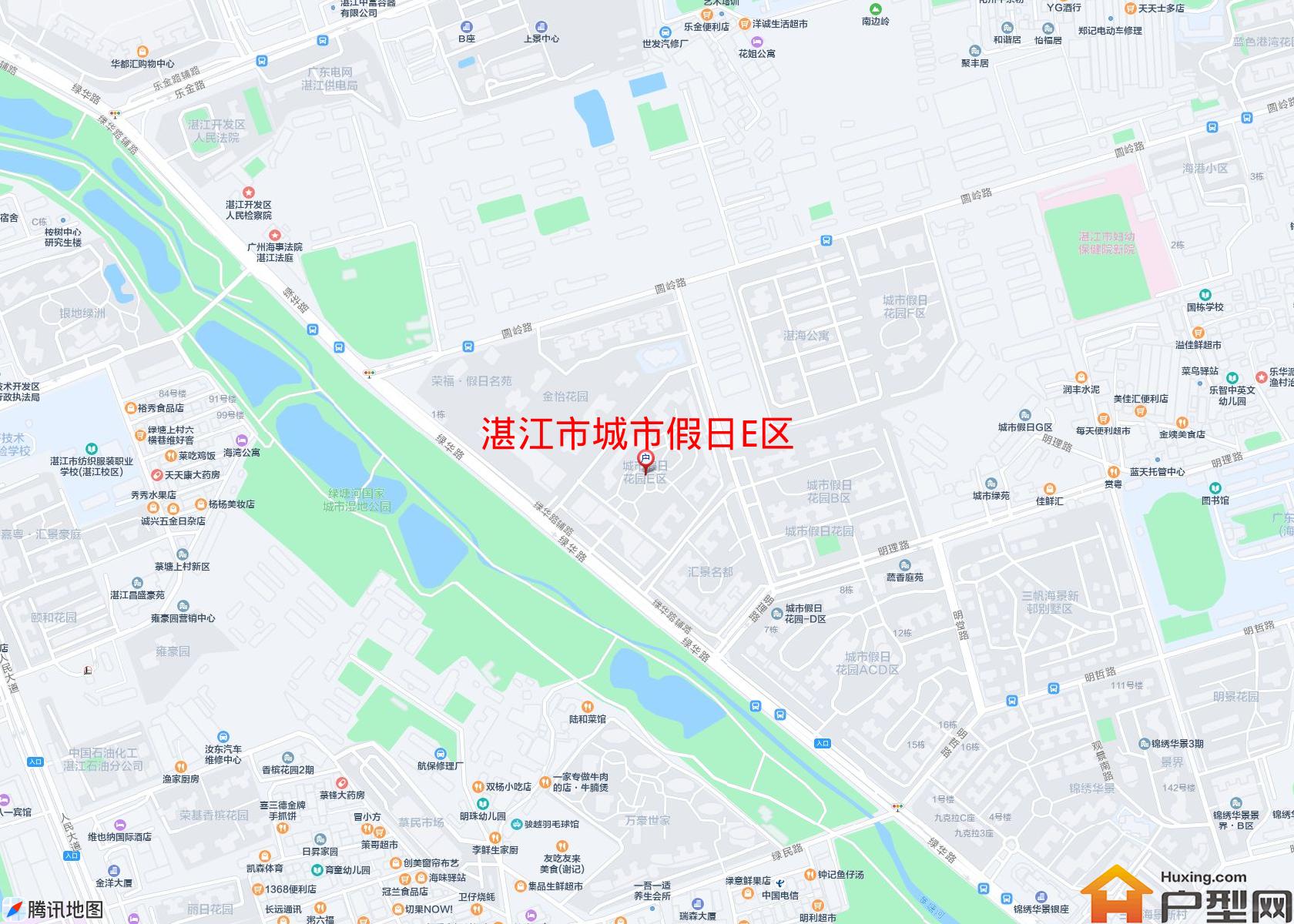 城市假日E区小区 - 户型网