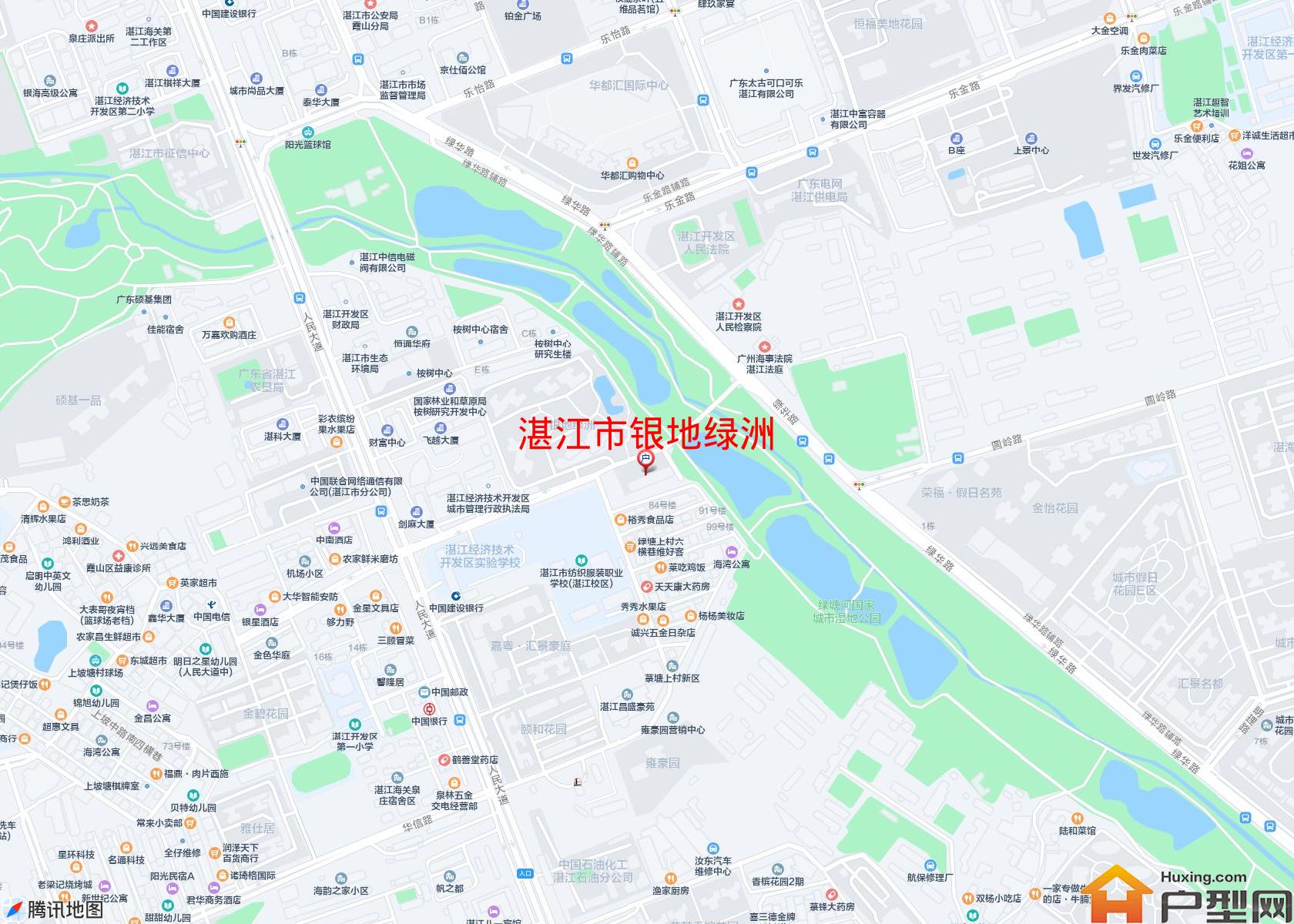 银地绿洲小区 - 户型网