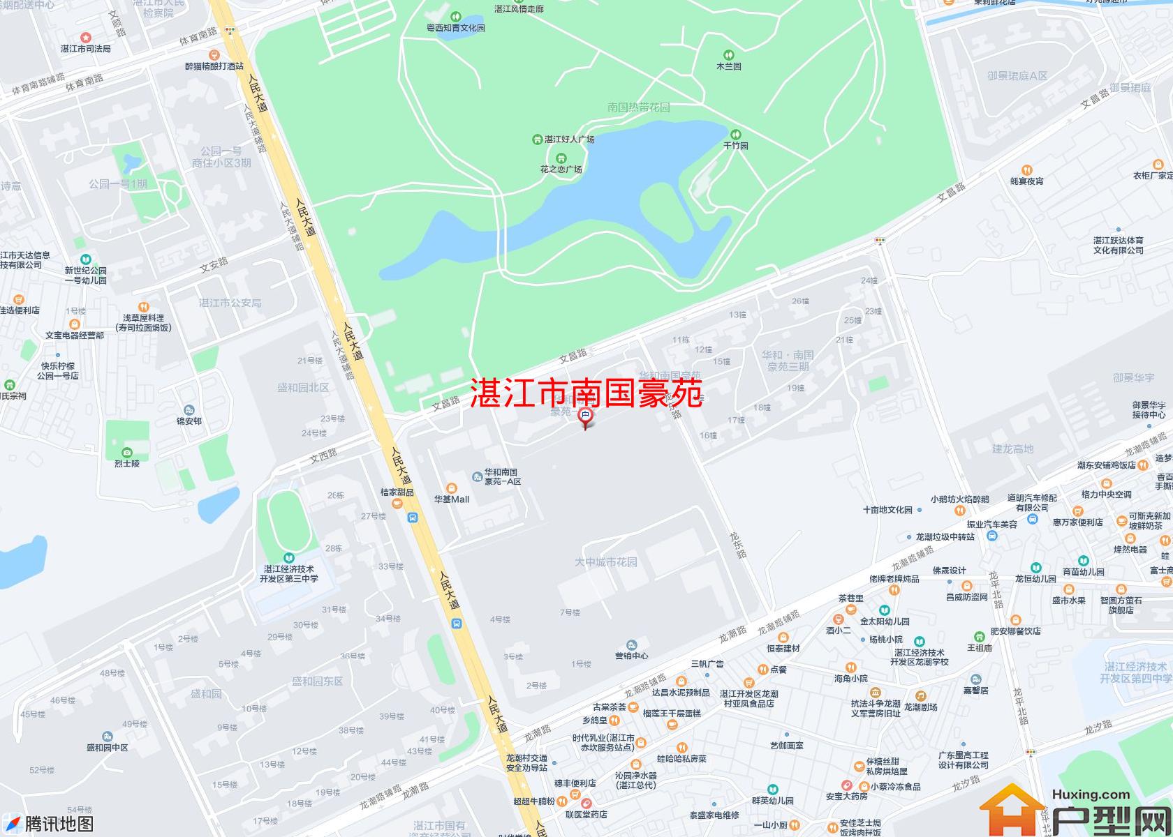 南国豪苑小区 - 户型网