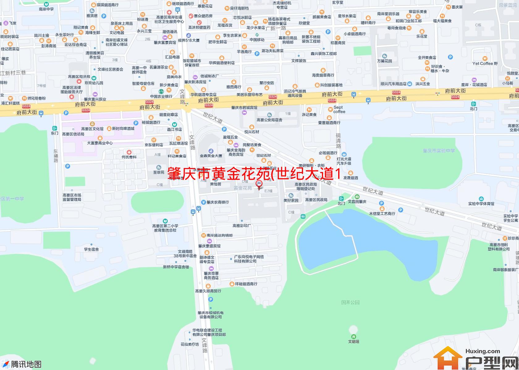 黄金花苑(世纪大道1号)小区 - 户型网