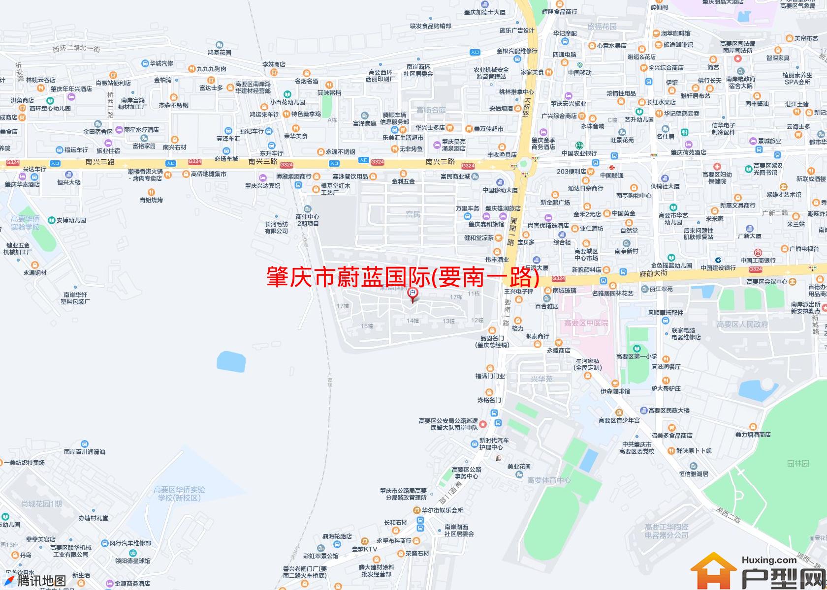 蔚蓝国际(要南一路)小区 - 户型网