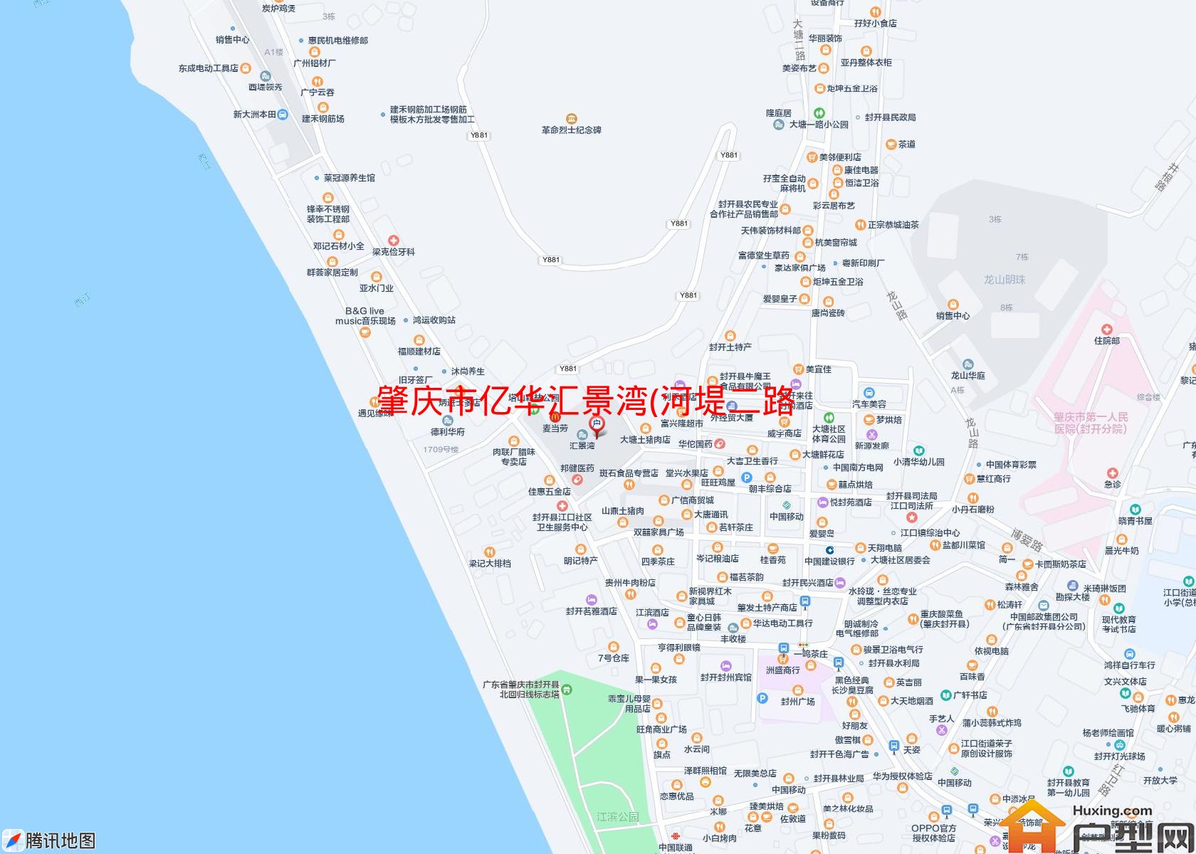 亿华汇景湾(河堤二路15号)小区 - 户型网