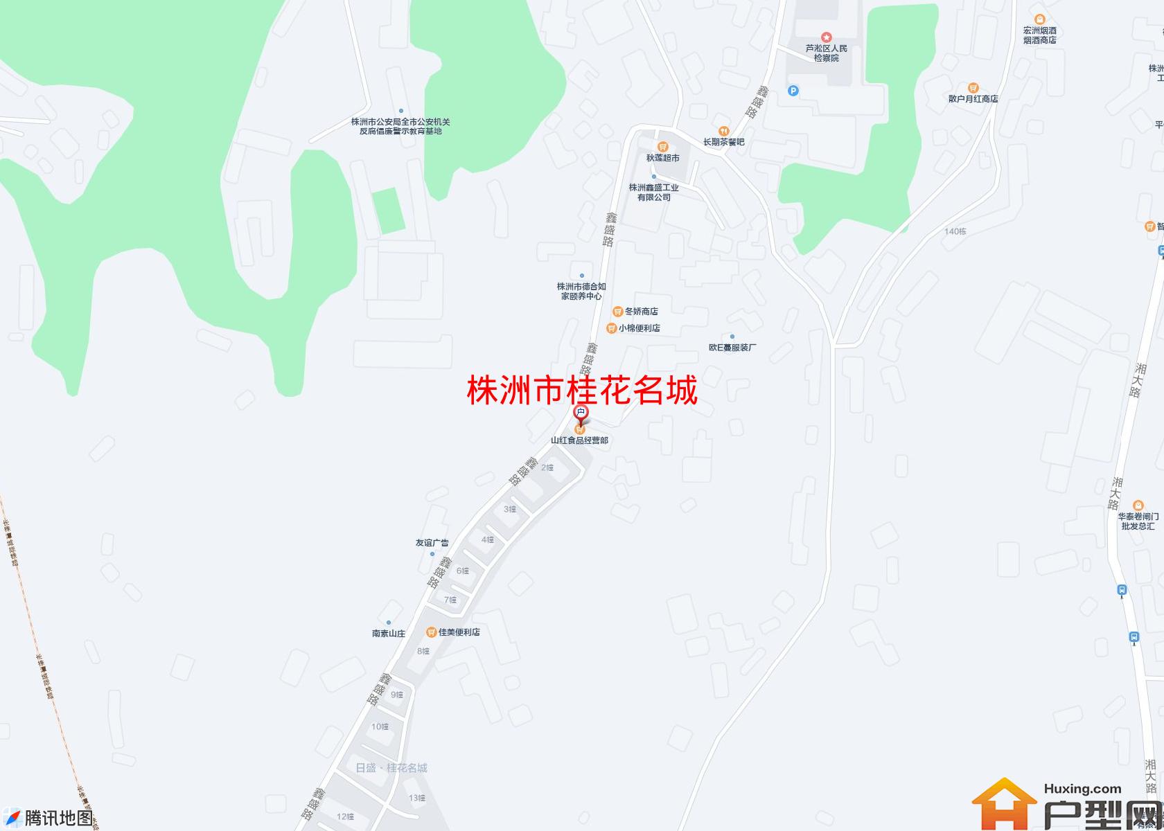 桂花名城小区 - 户型网