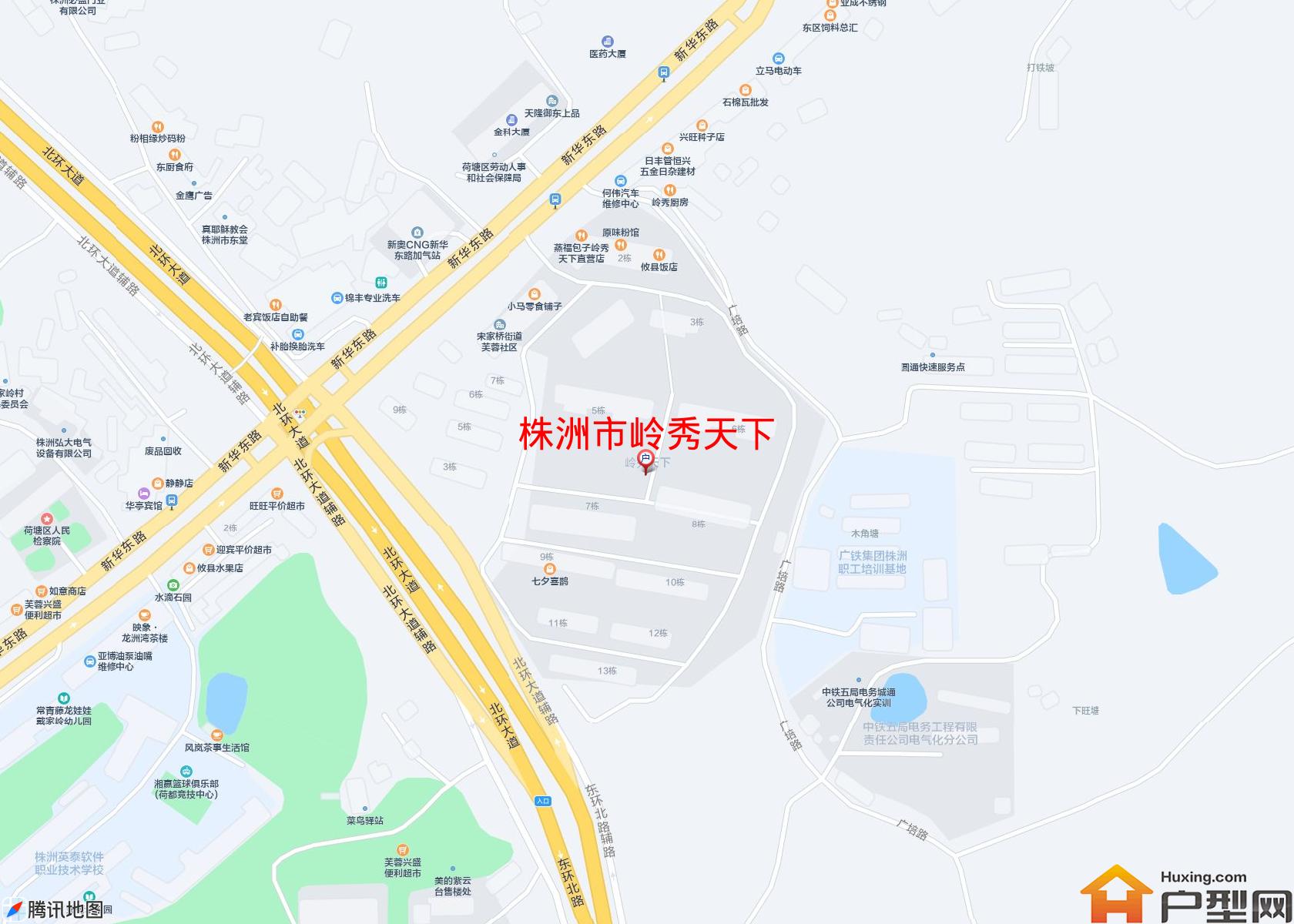 岭秀天下小区 - 户型网