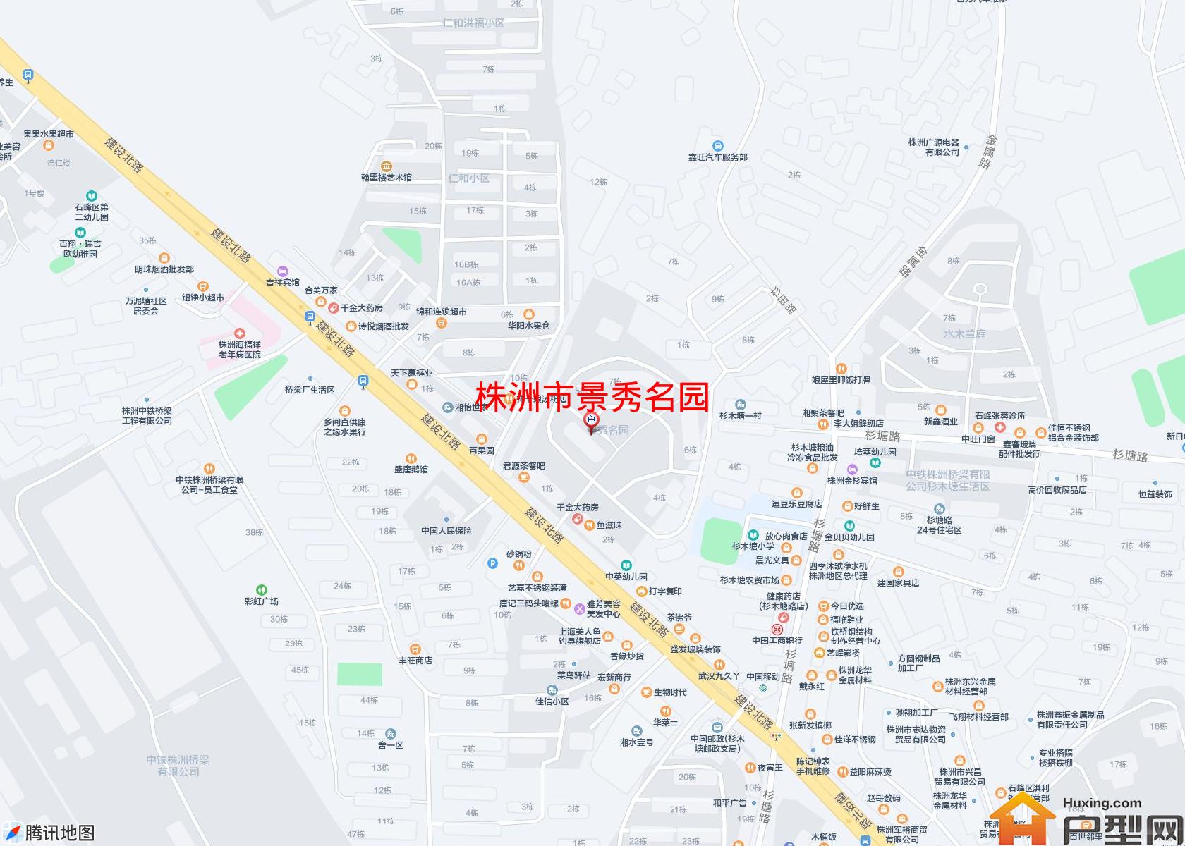 景秀名园小区 - 户型网