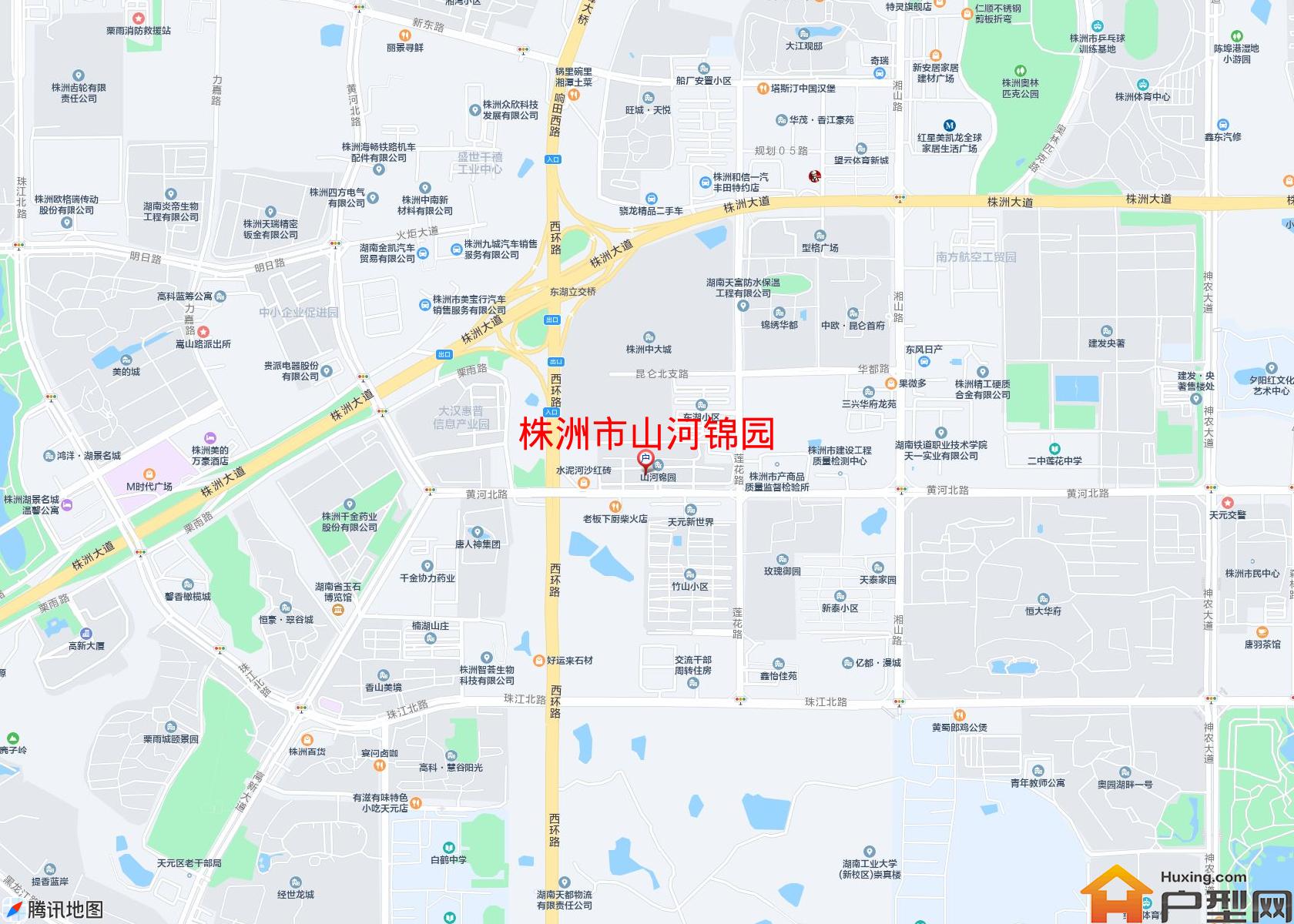 山河锦园小区 - 户型网