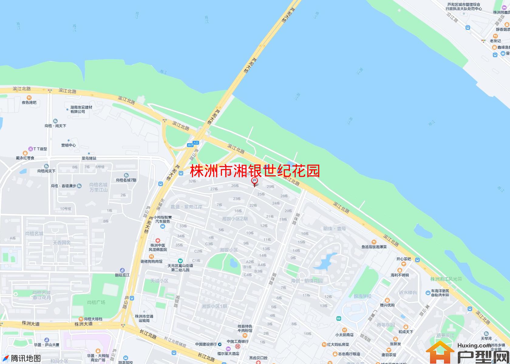 湘银世纪花园小区 - 户型网