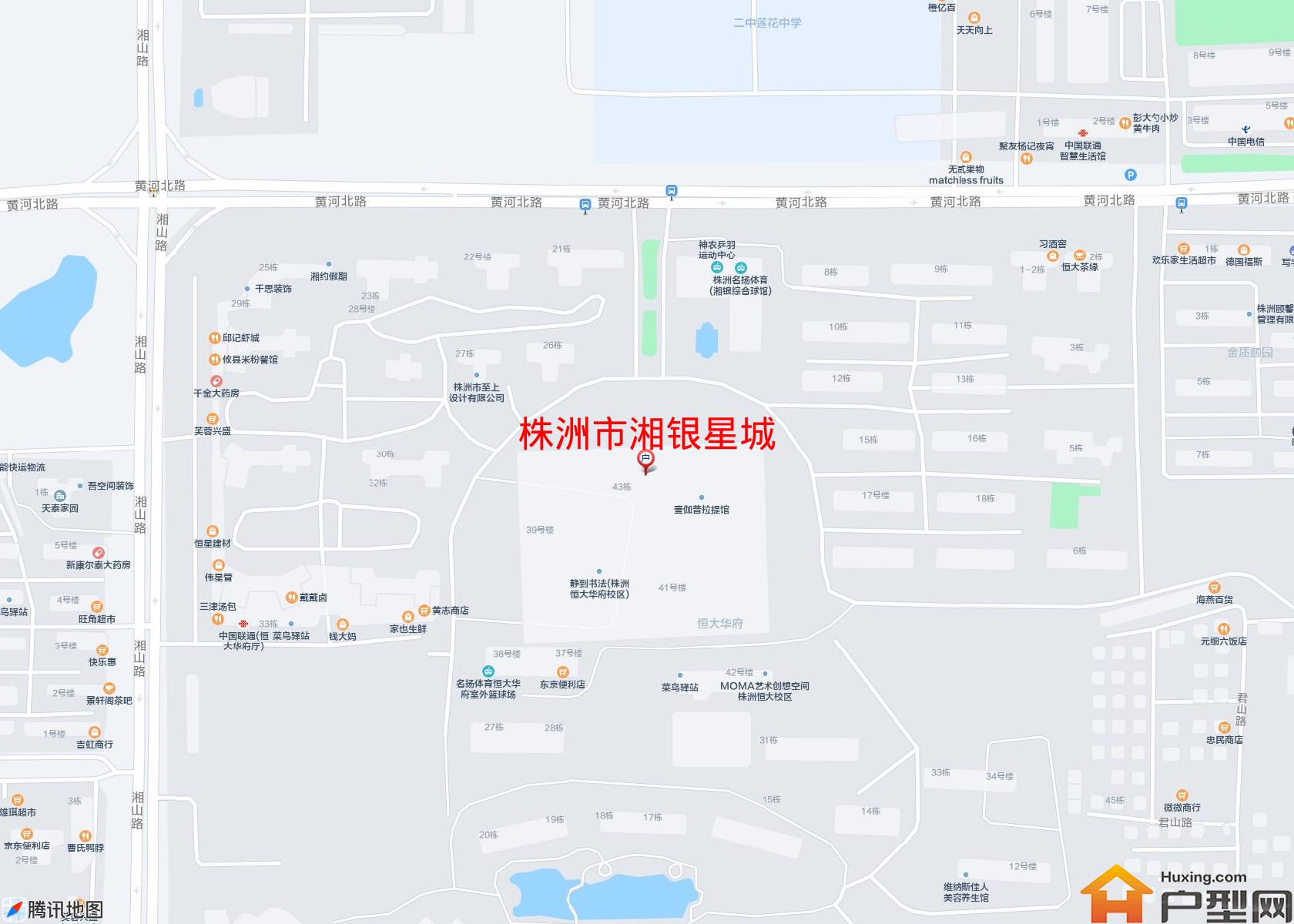 湘银星城小区 - 户型网