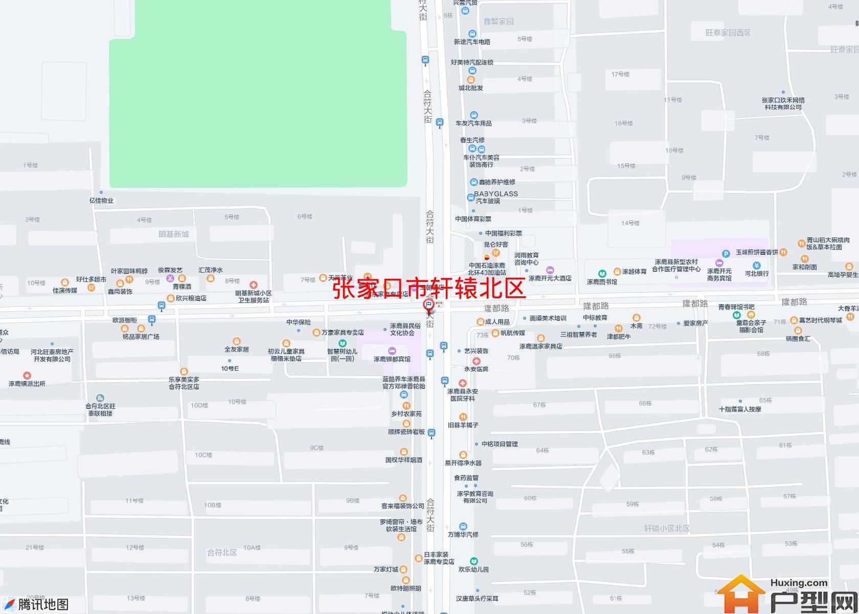 轩辕北区小区 - 户型网