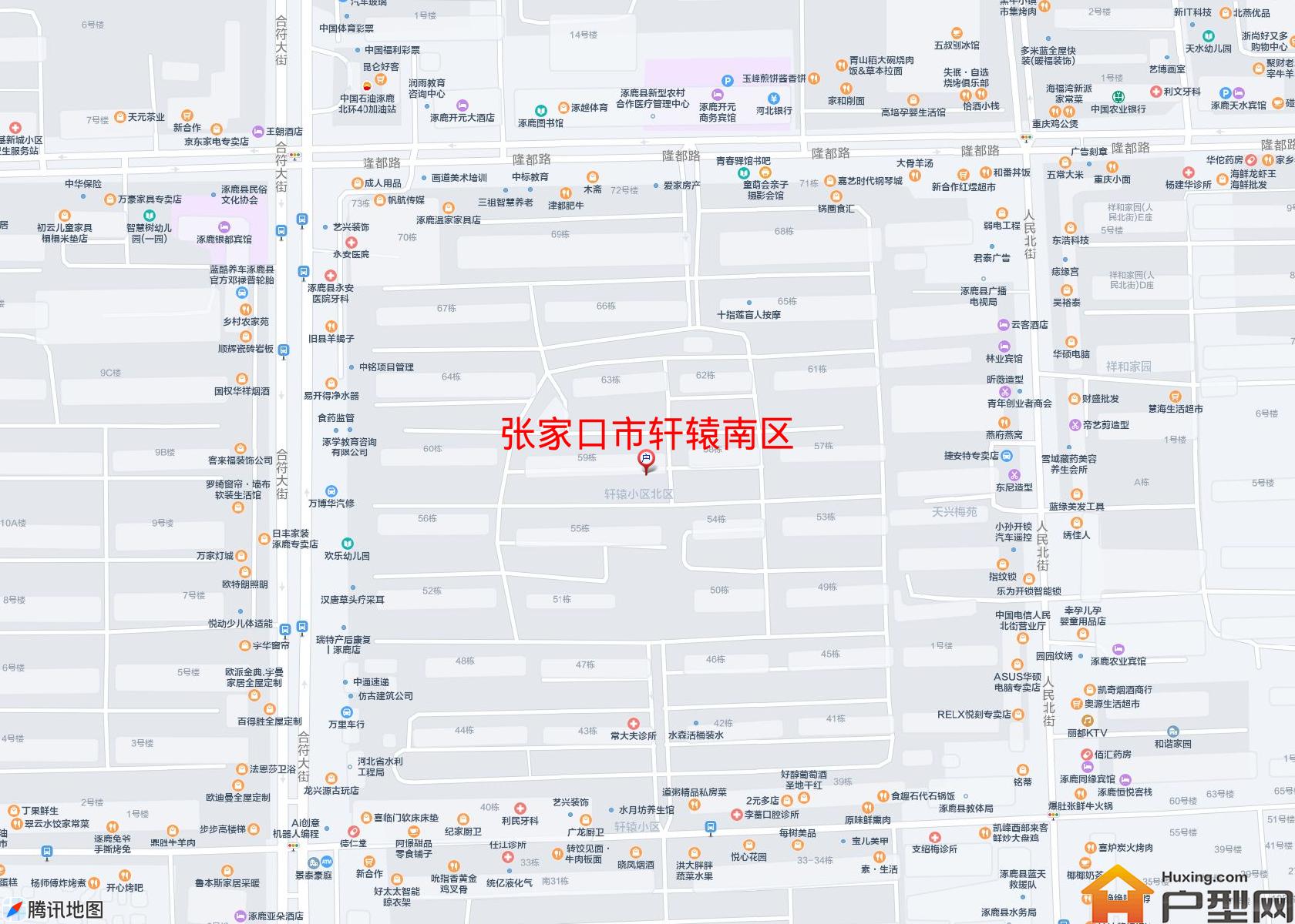 轩辕南区小区 - 户型网
