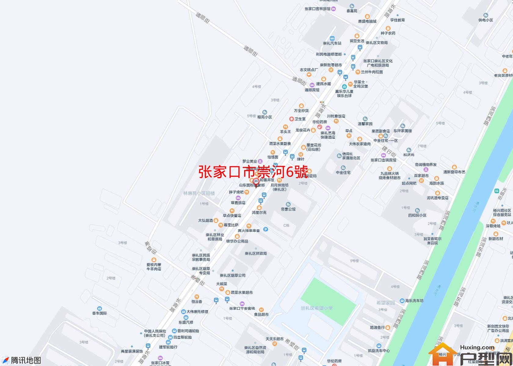 崇河6號小区 - 户型网