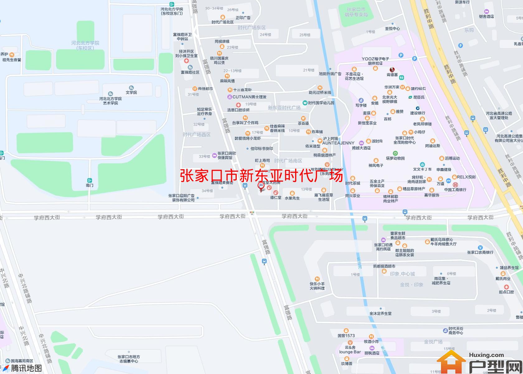 新东亚时代广场小区 - 户型网