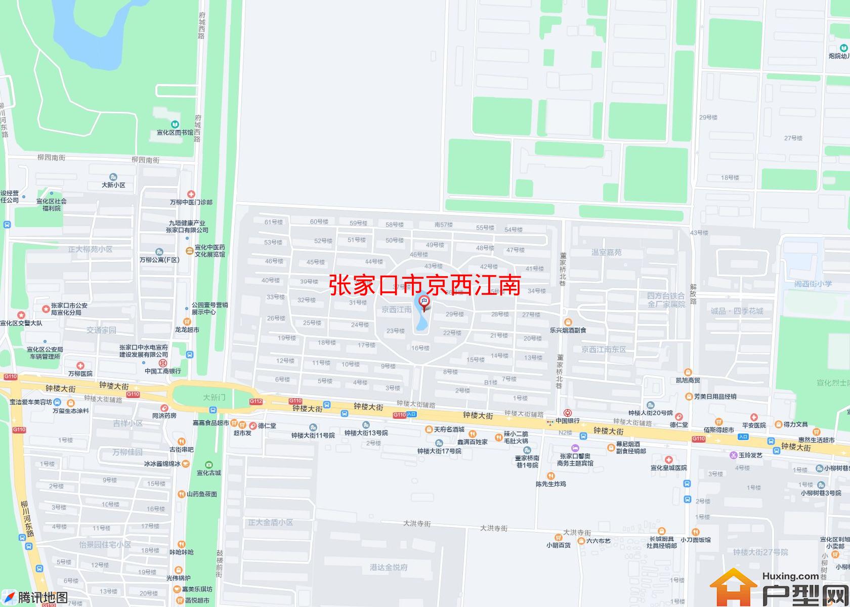 京西江南小区 - 户型网