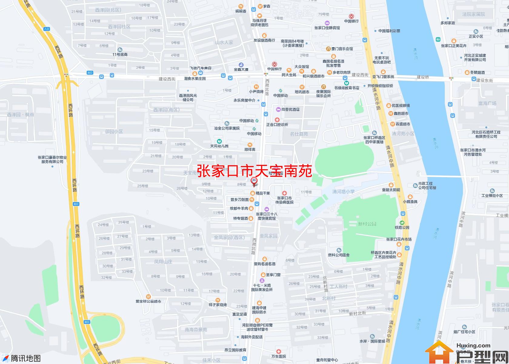 天宝南苑小区 - 户型网