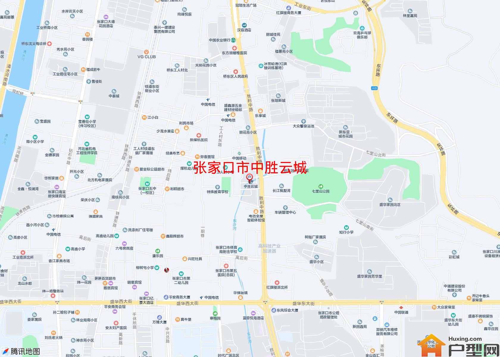 中胜云城小区 - 户型网