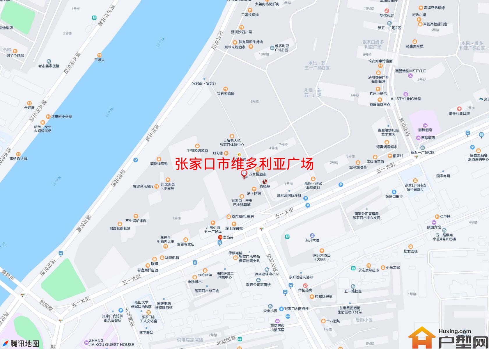 维多利亚广场小区 - 户型网