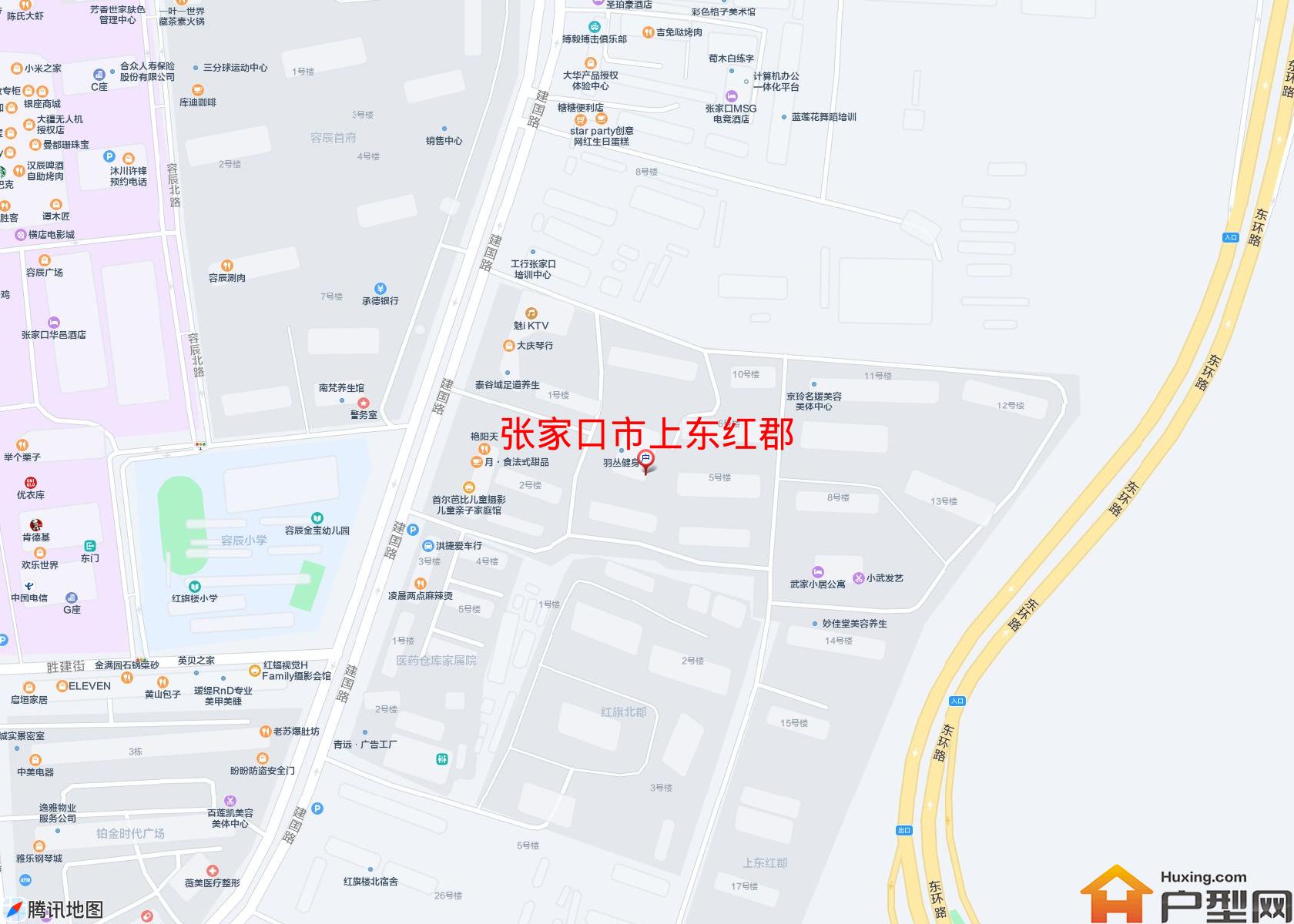 上东红郡小区 - 户型网