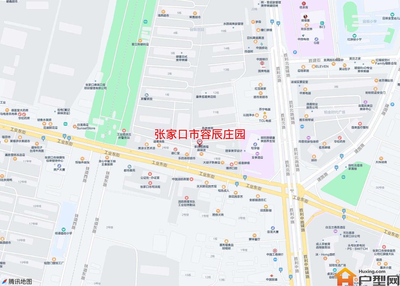 容辰庄园小区 - 户型网