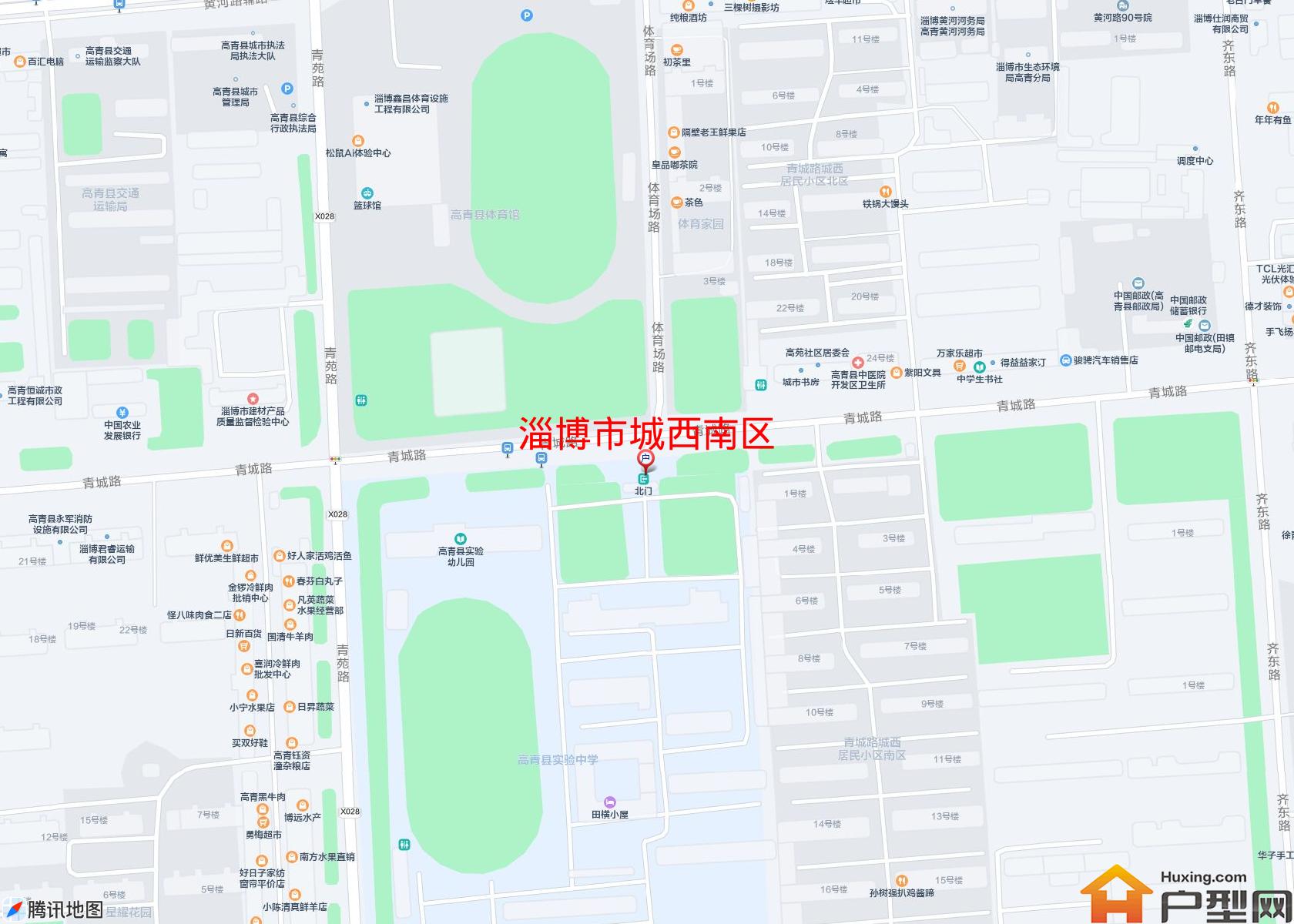 城西南区小区 - 户型网