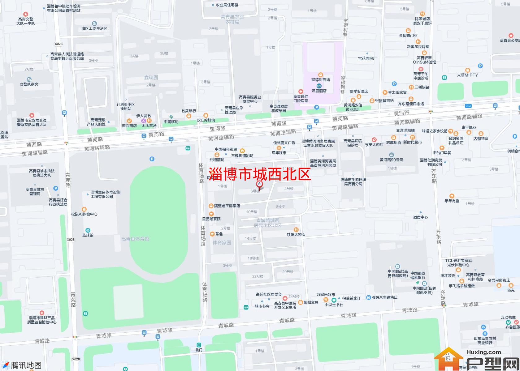 城西北区小区 - 户型网