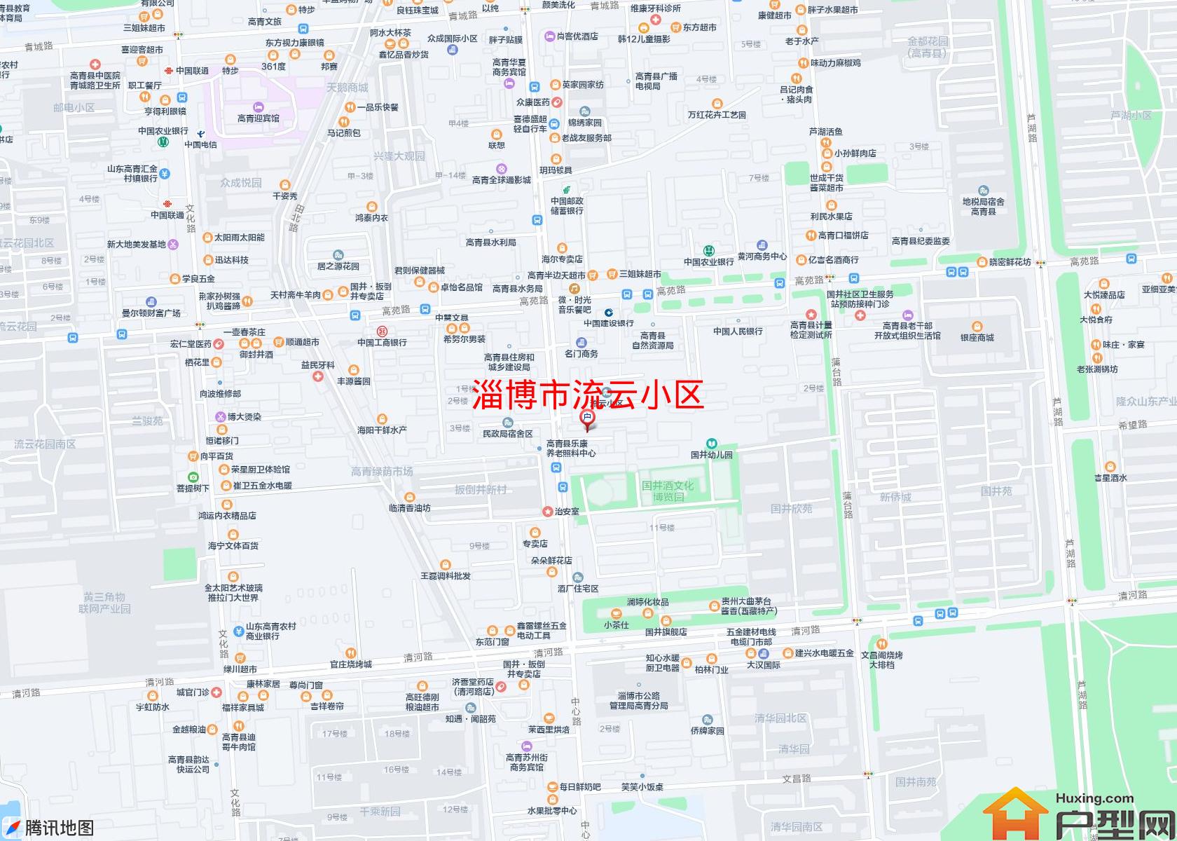 流云小区小区 - 户型网