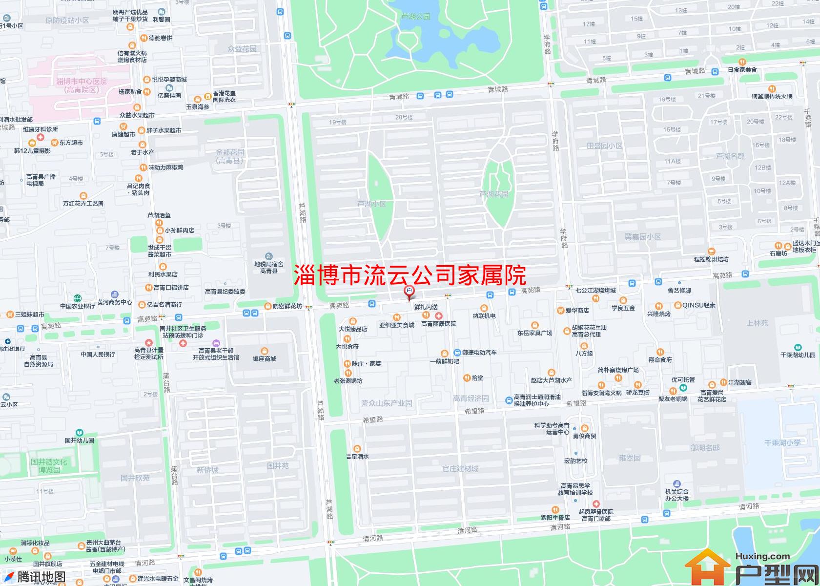 流云公司家属院小区 - 户型网