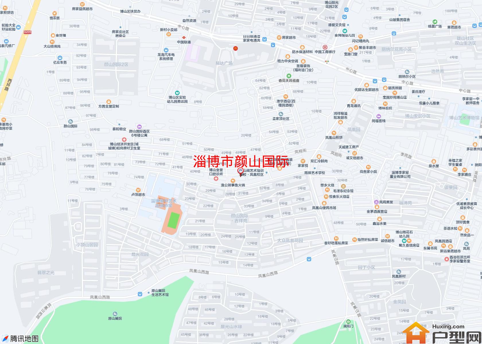 颜山国际小区 - 户型网
