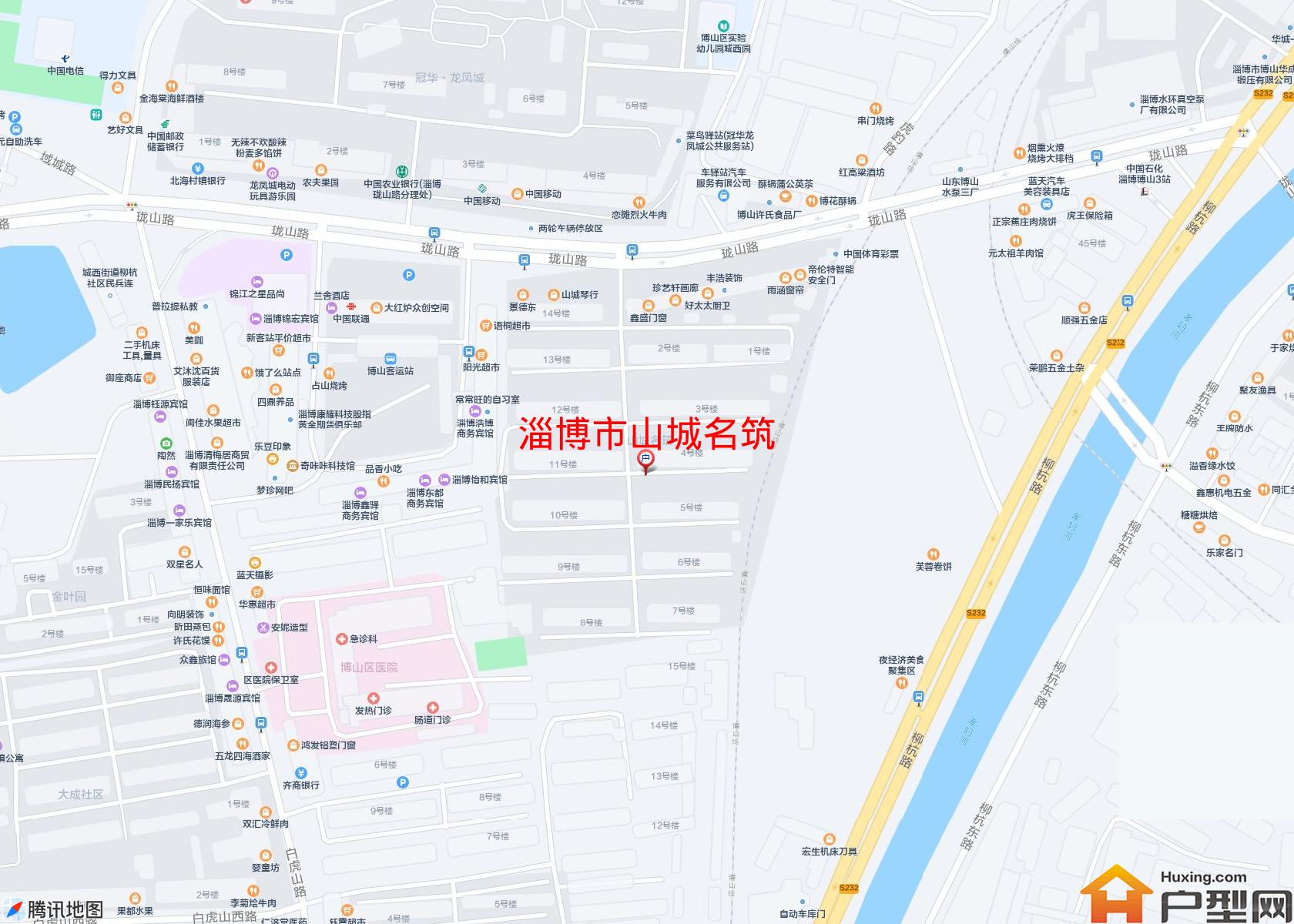 山城名筑小区 - 户型网