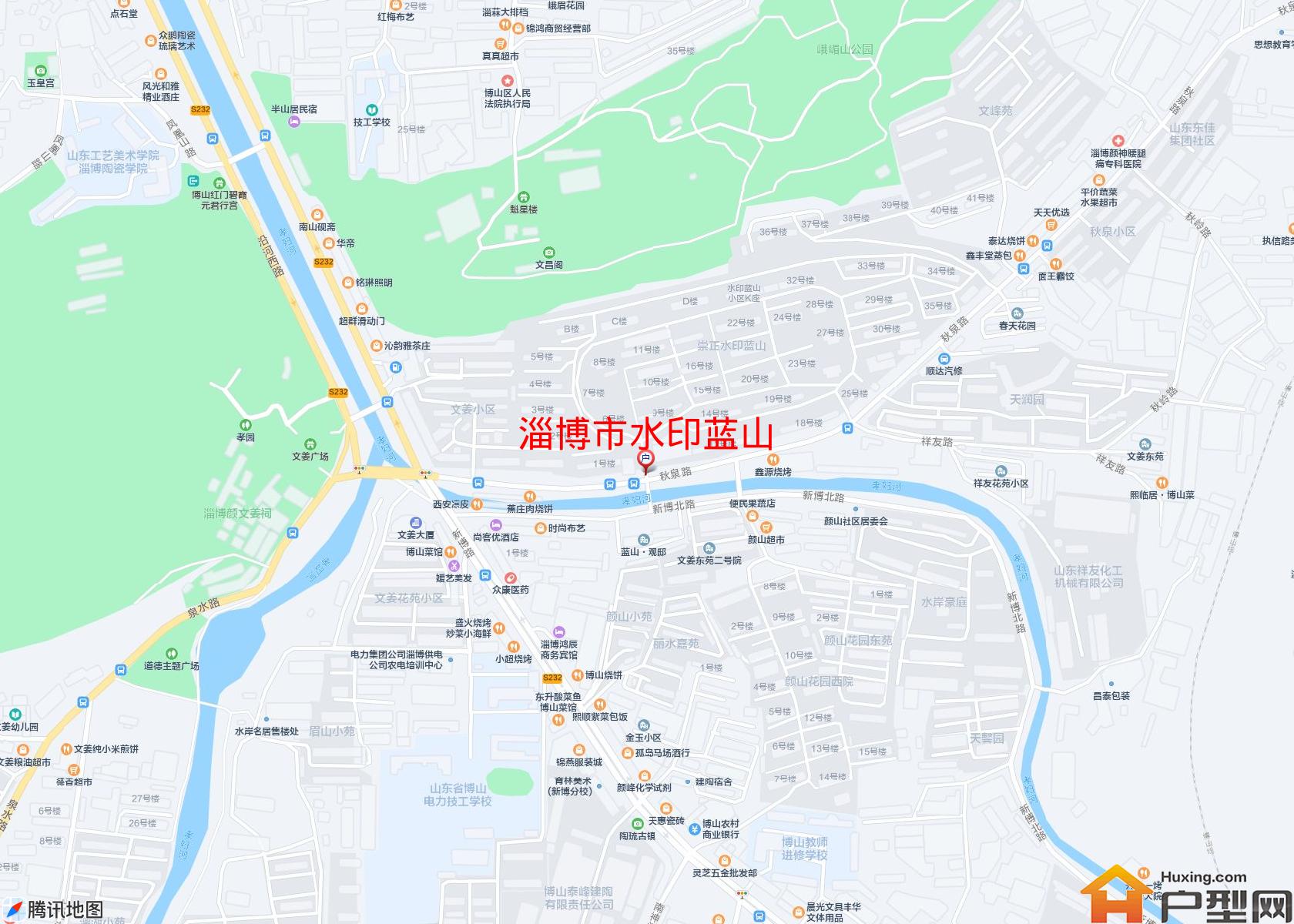 水印蓝山小区 - 户型网