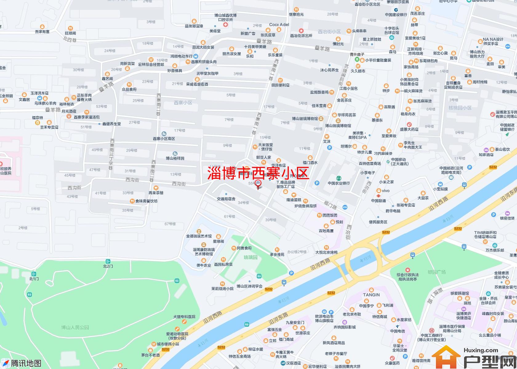 西寨小区小区 - 户型网
