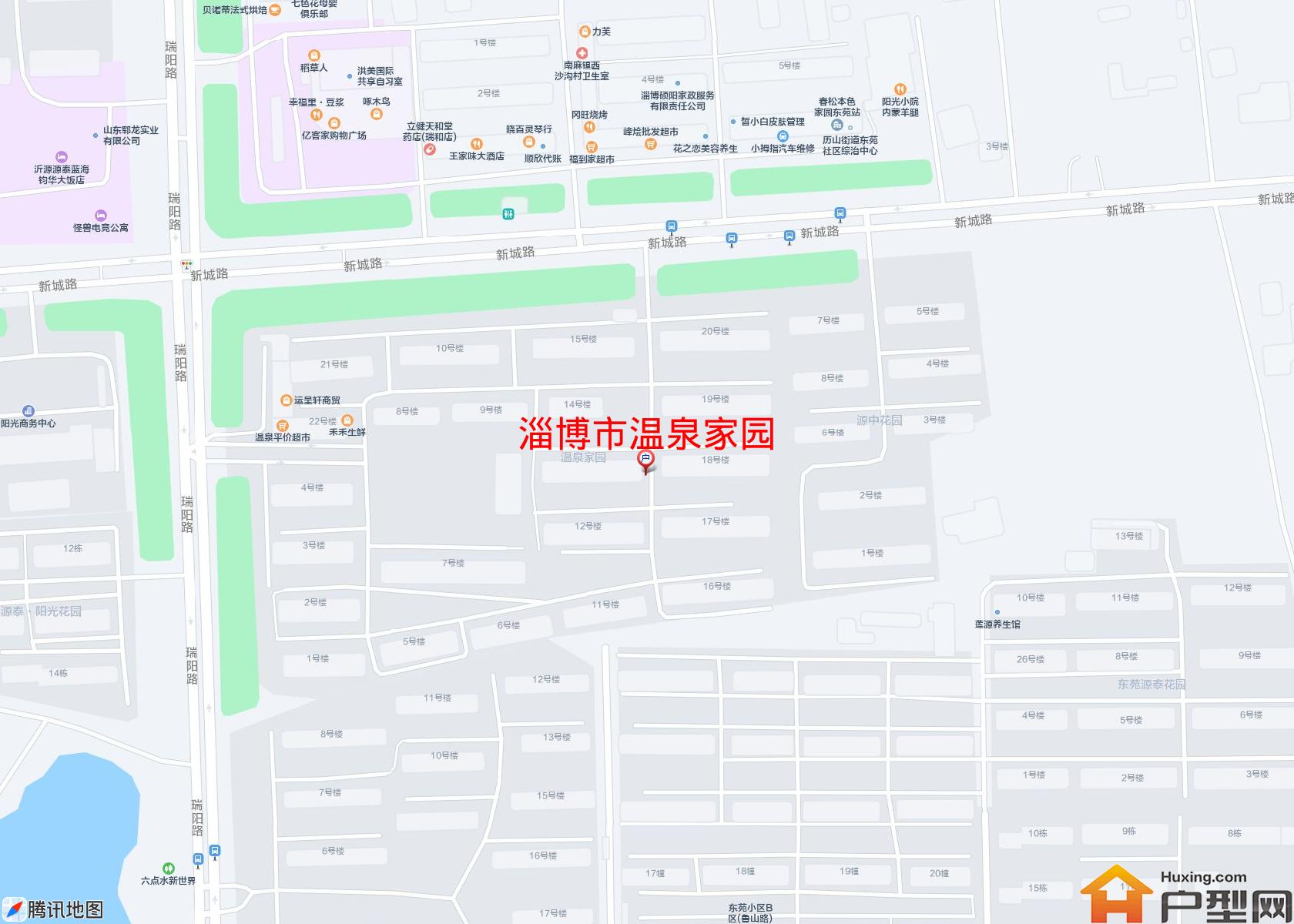 温泉家园小区 - 户型网